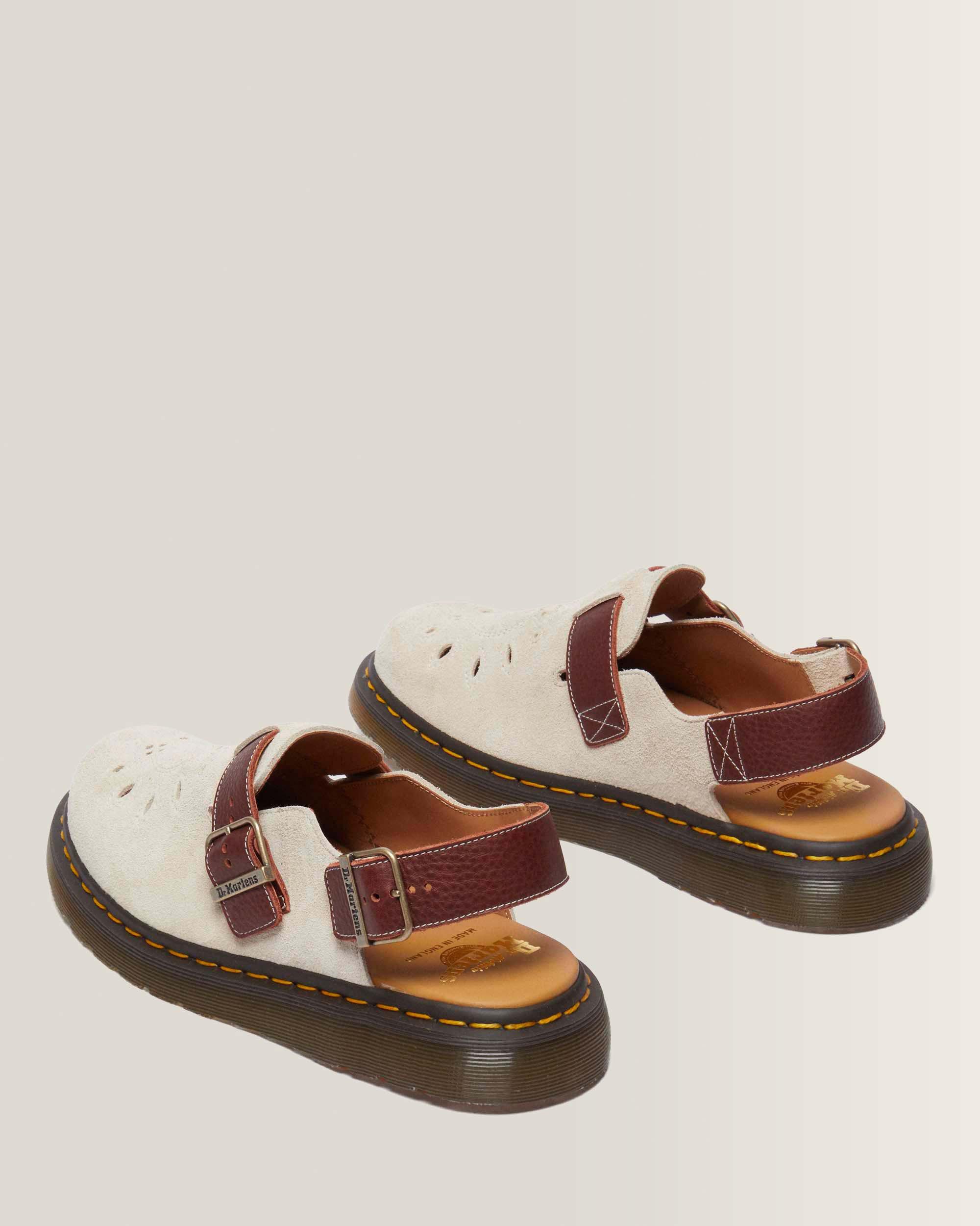 Jorge Leather & Suede Mules