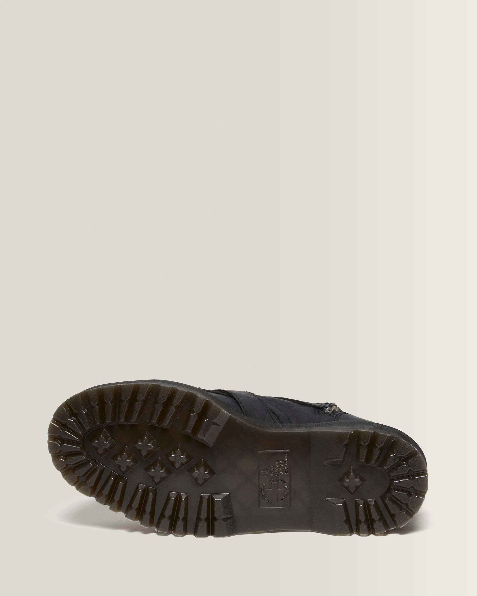 Jadon Hinge Buckle Leren Platform Laarzen