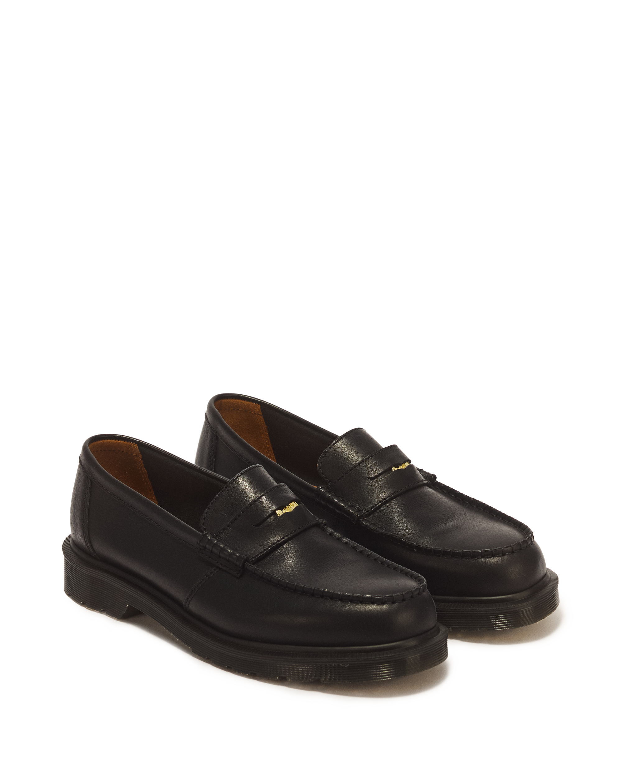 Penton Classic Calf Leather Loafers in Black | Dr. Martens™