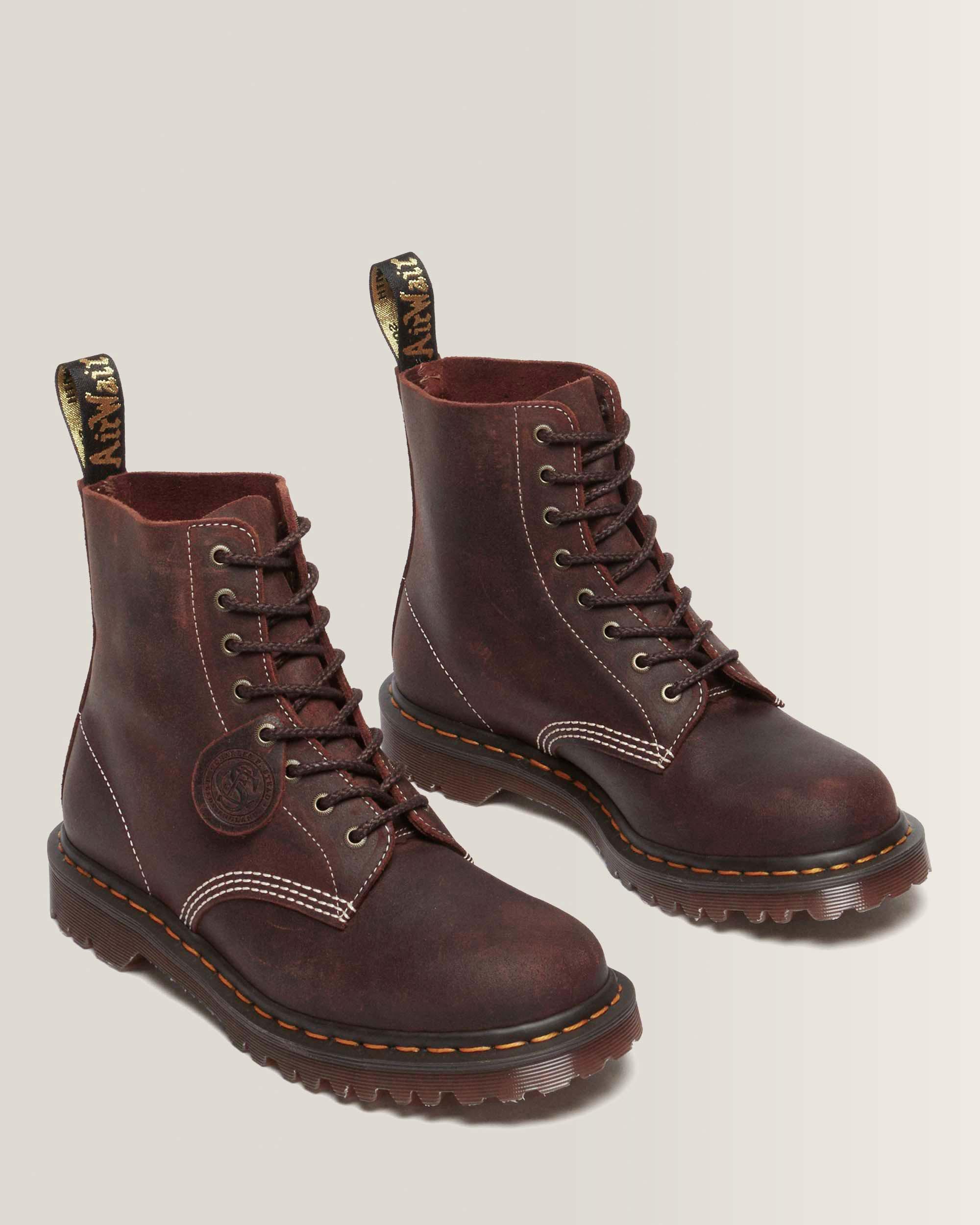 1460 Wax Commander Leder Schnürstiefel