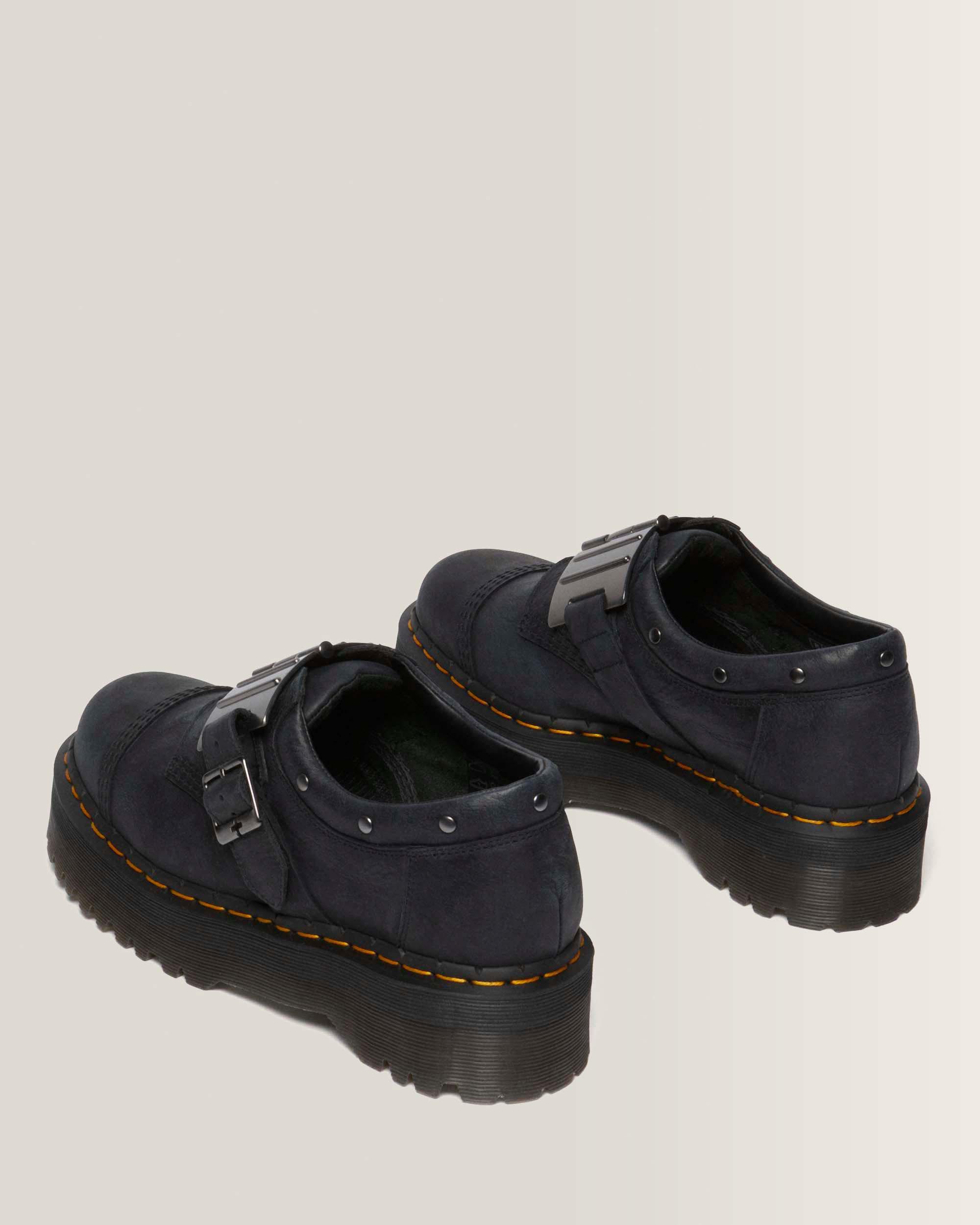 8053 Quad Hinge Buckle läderskor