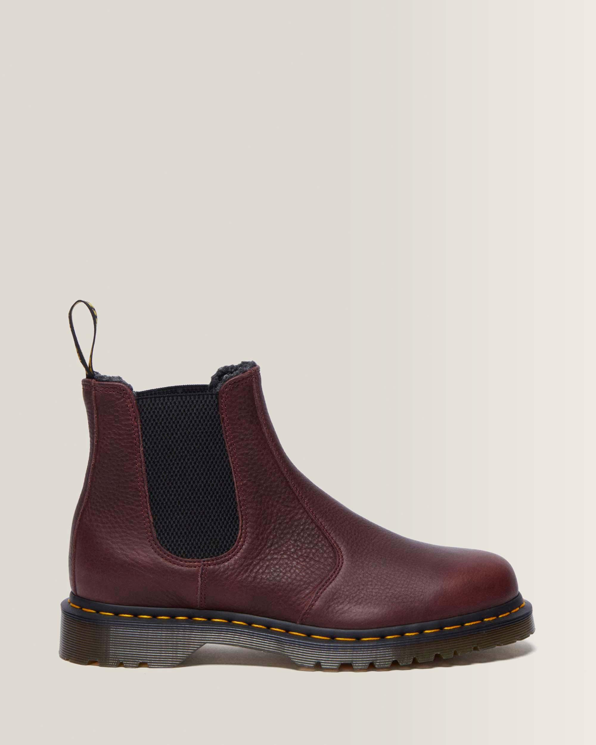 Chelsea boots en cuir Grizzly et fourrure synthétique