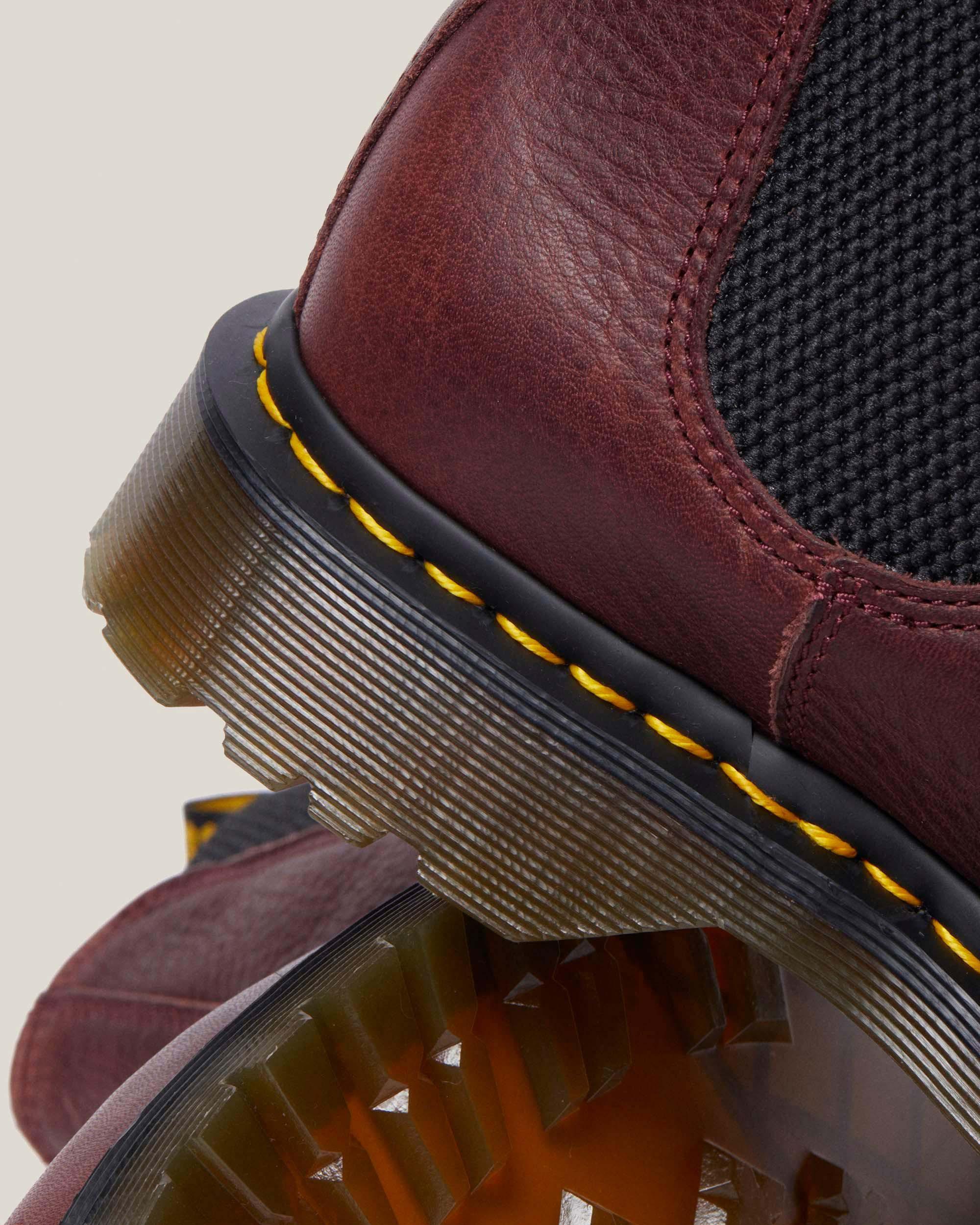 Chelsea boots en cuir Grizzly et fourrure synthétique