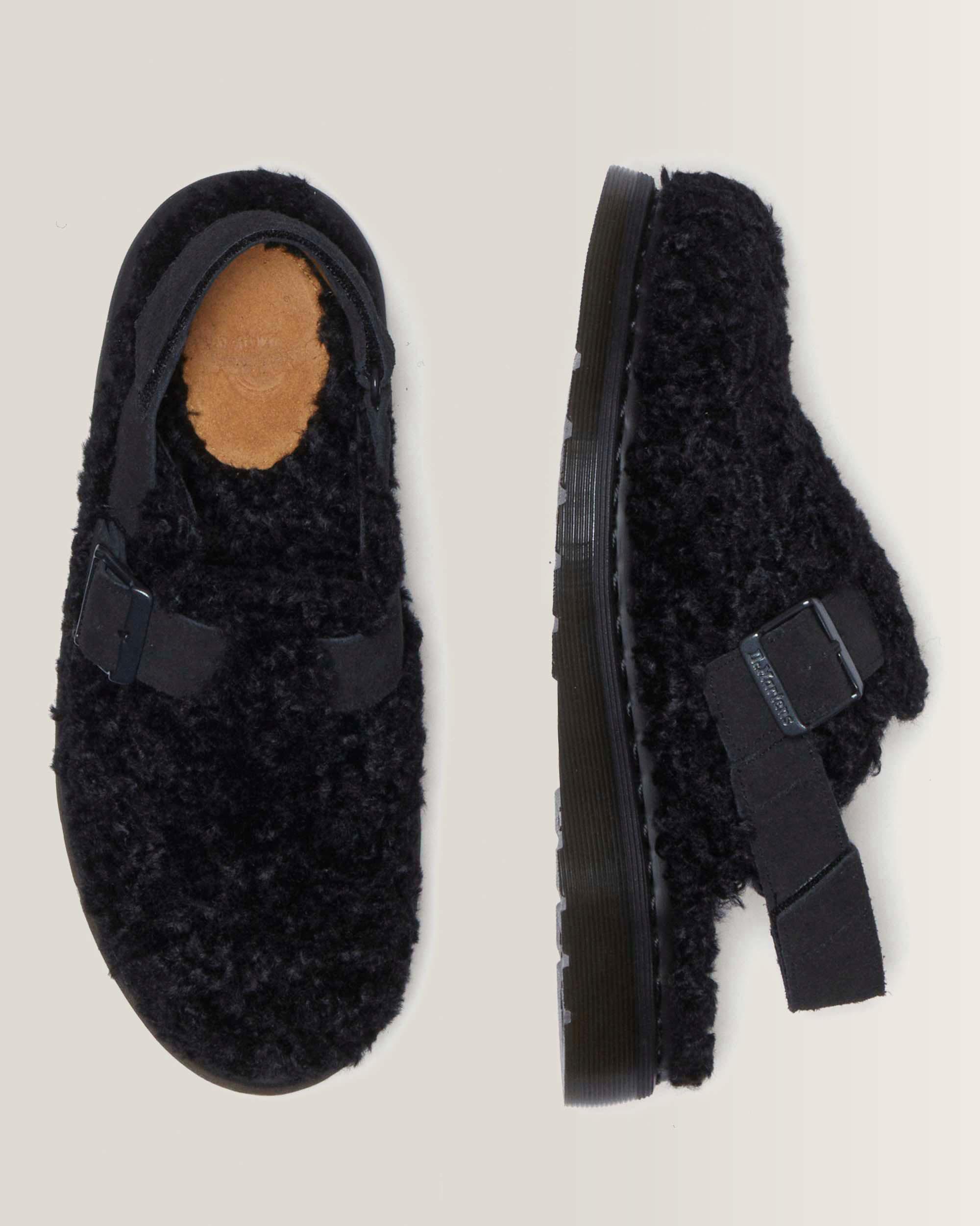 Jorge II Suede & Borg Mules