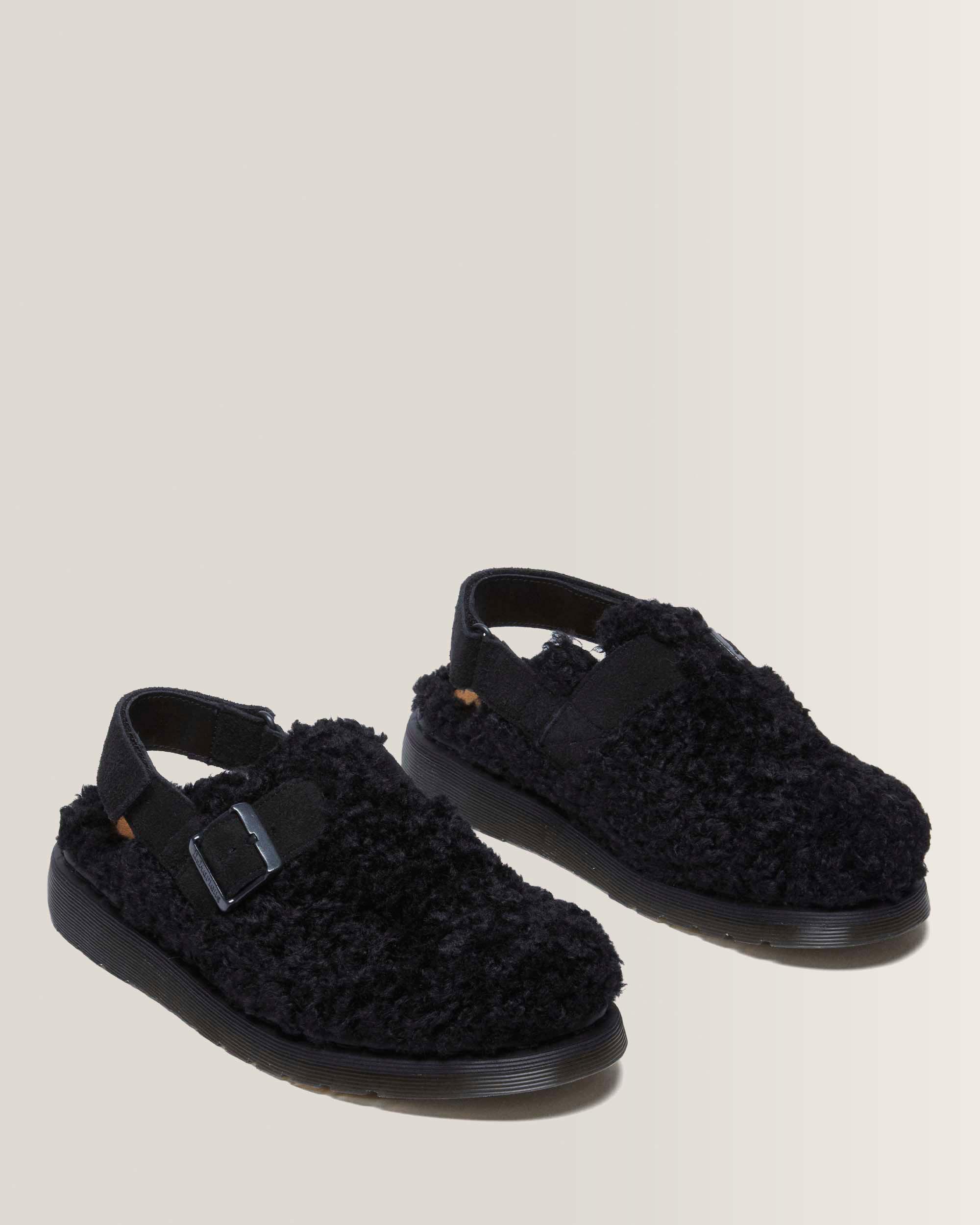 Jorge II Suede & Borg Mules