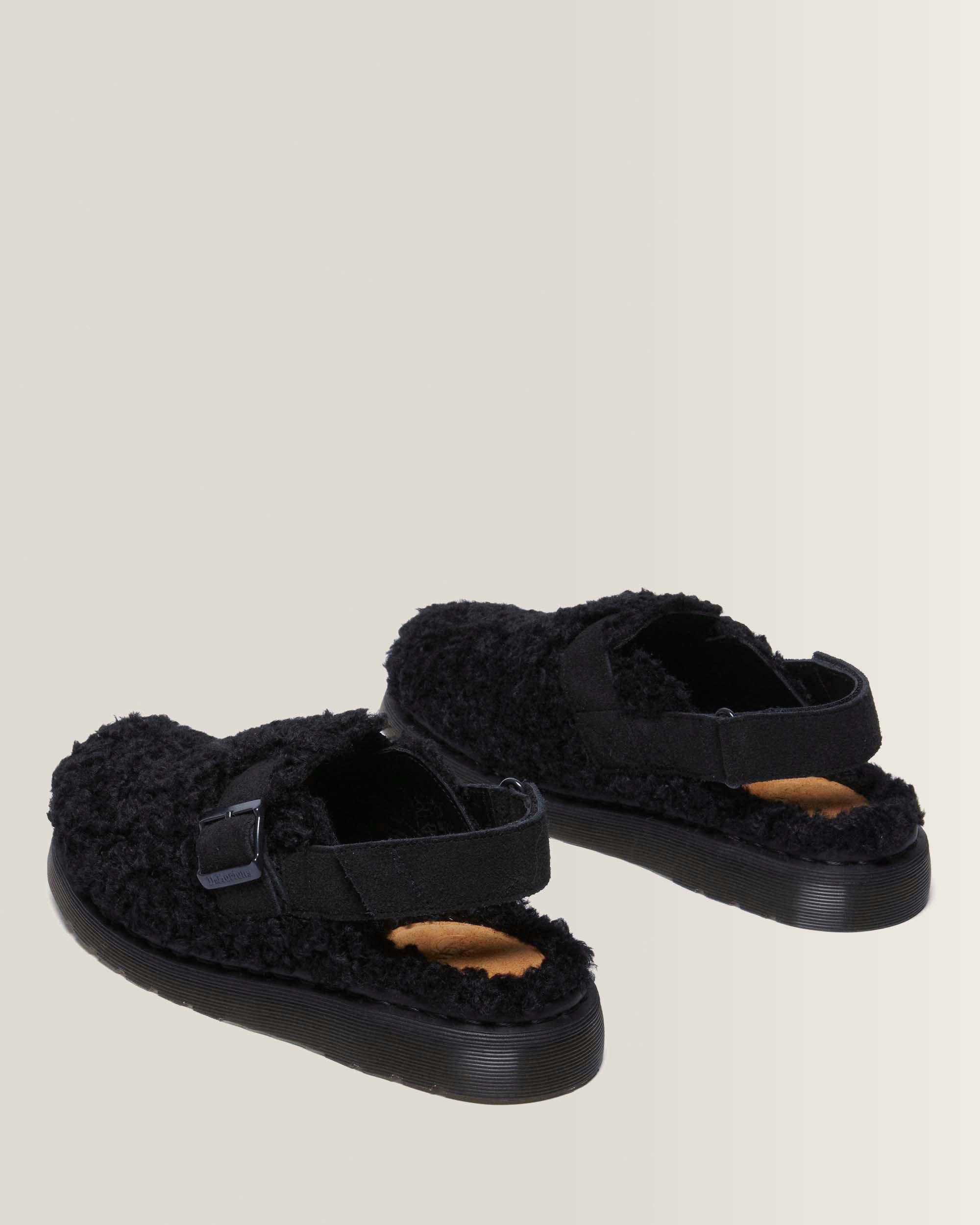 Jorge II Suede & Borg Mules