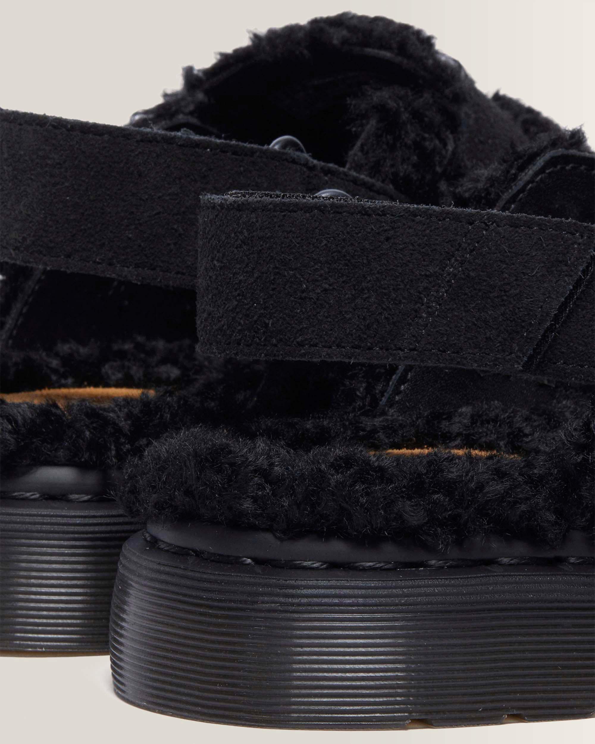 Jorge II Suede & Borg Mules