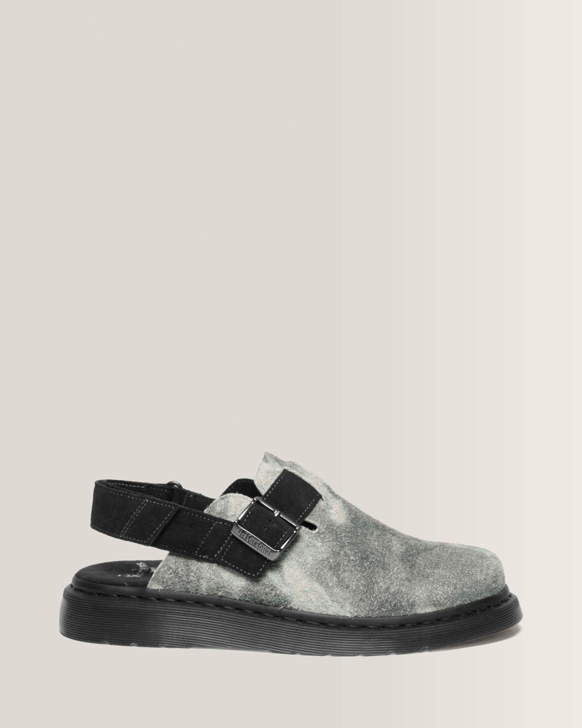 Mules Jorge II in camoscio Stonewashed.