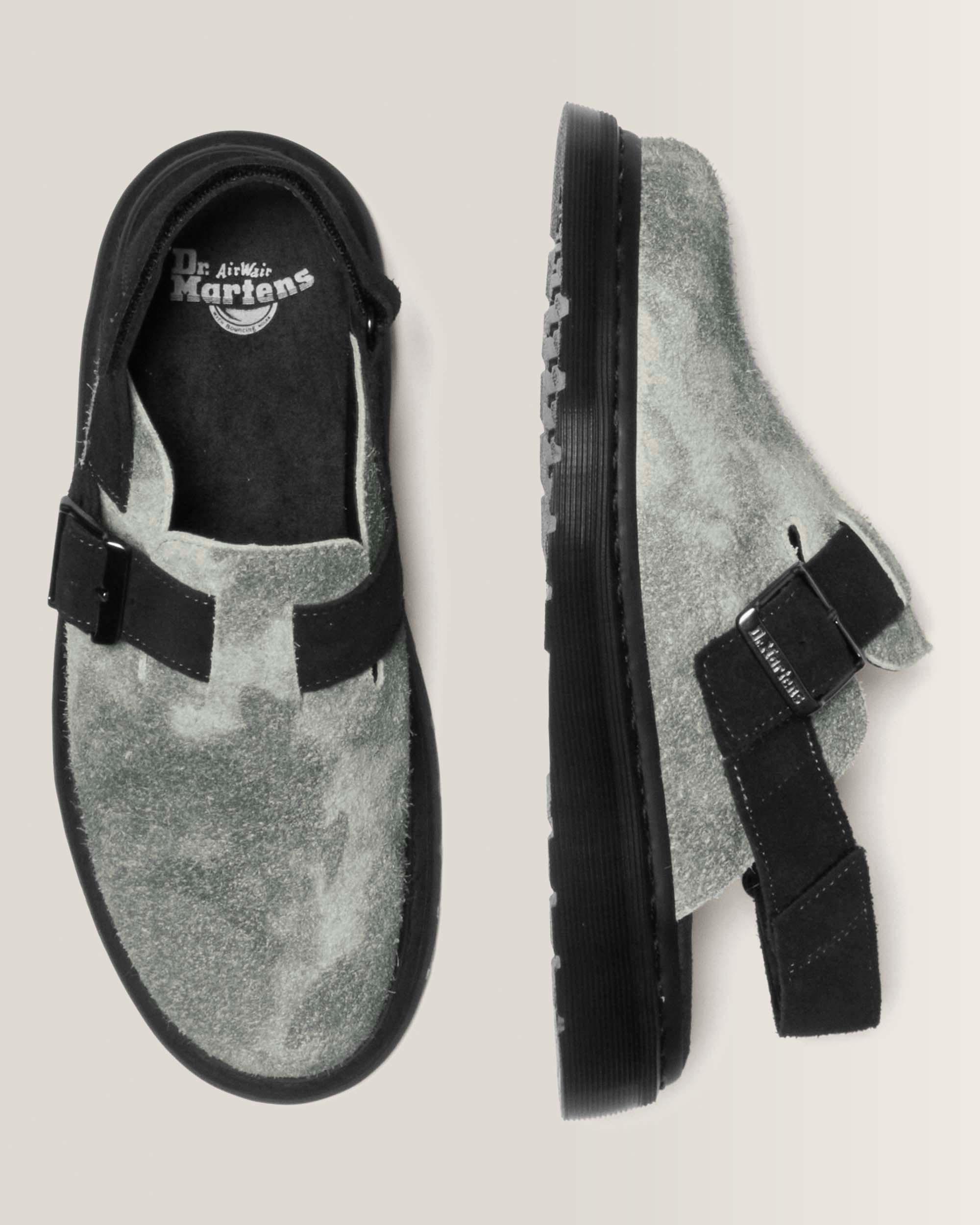 Mules Jorge II in camoscio Stonewashed.