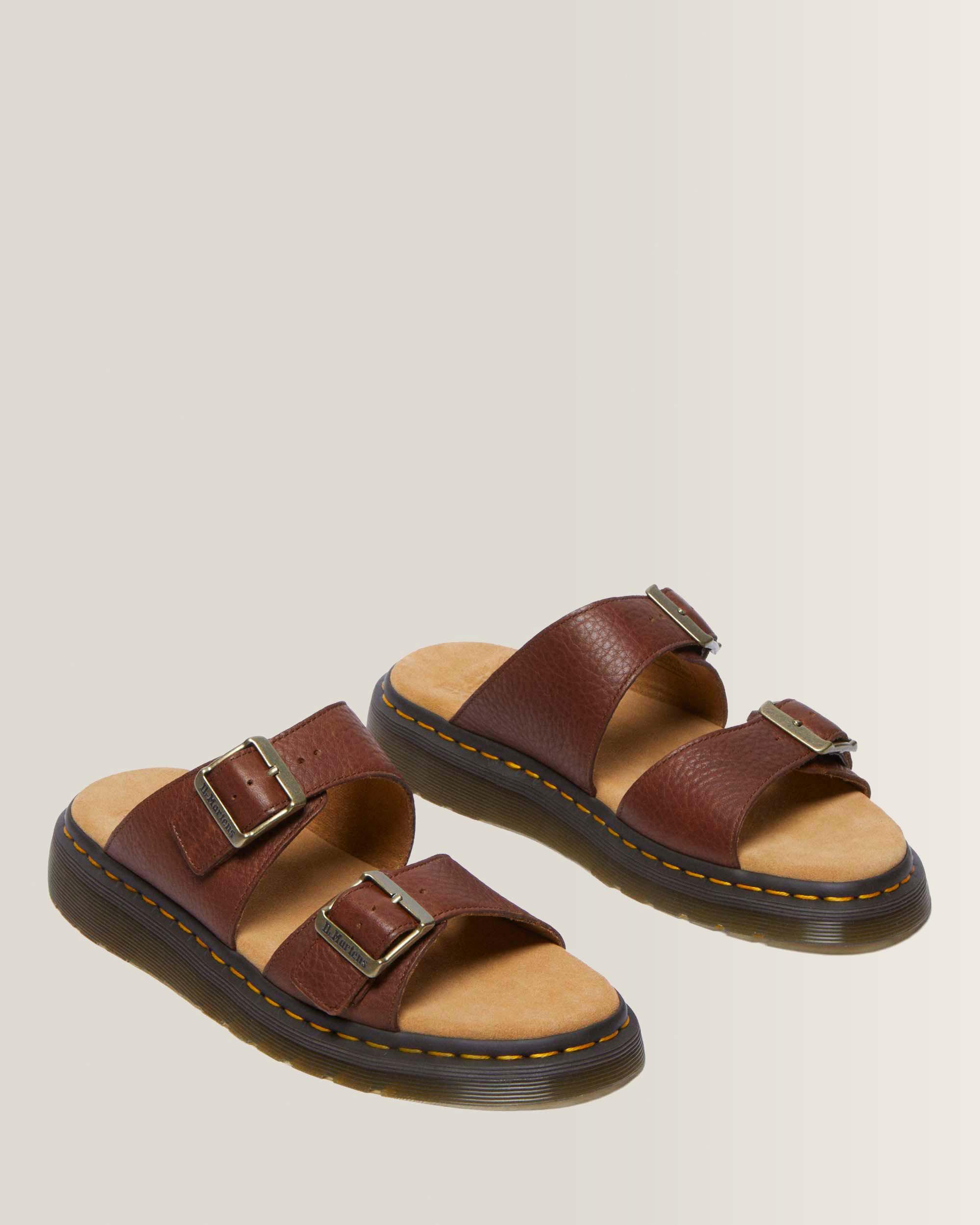Josef Ambassador Soft Leather Slide Sandals