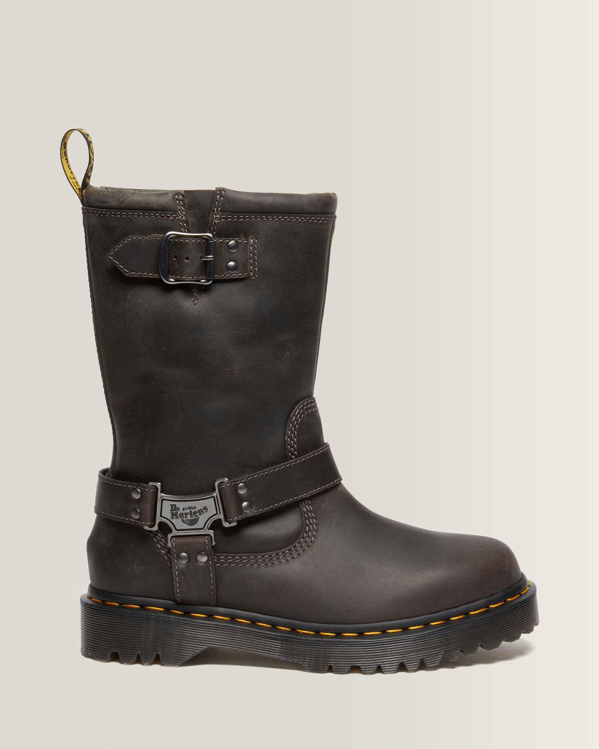 Stivali alti biker Anistone Hi in pelle