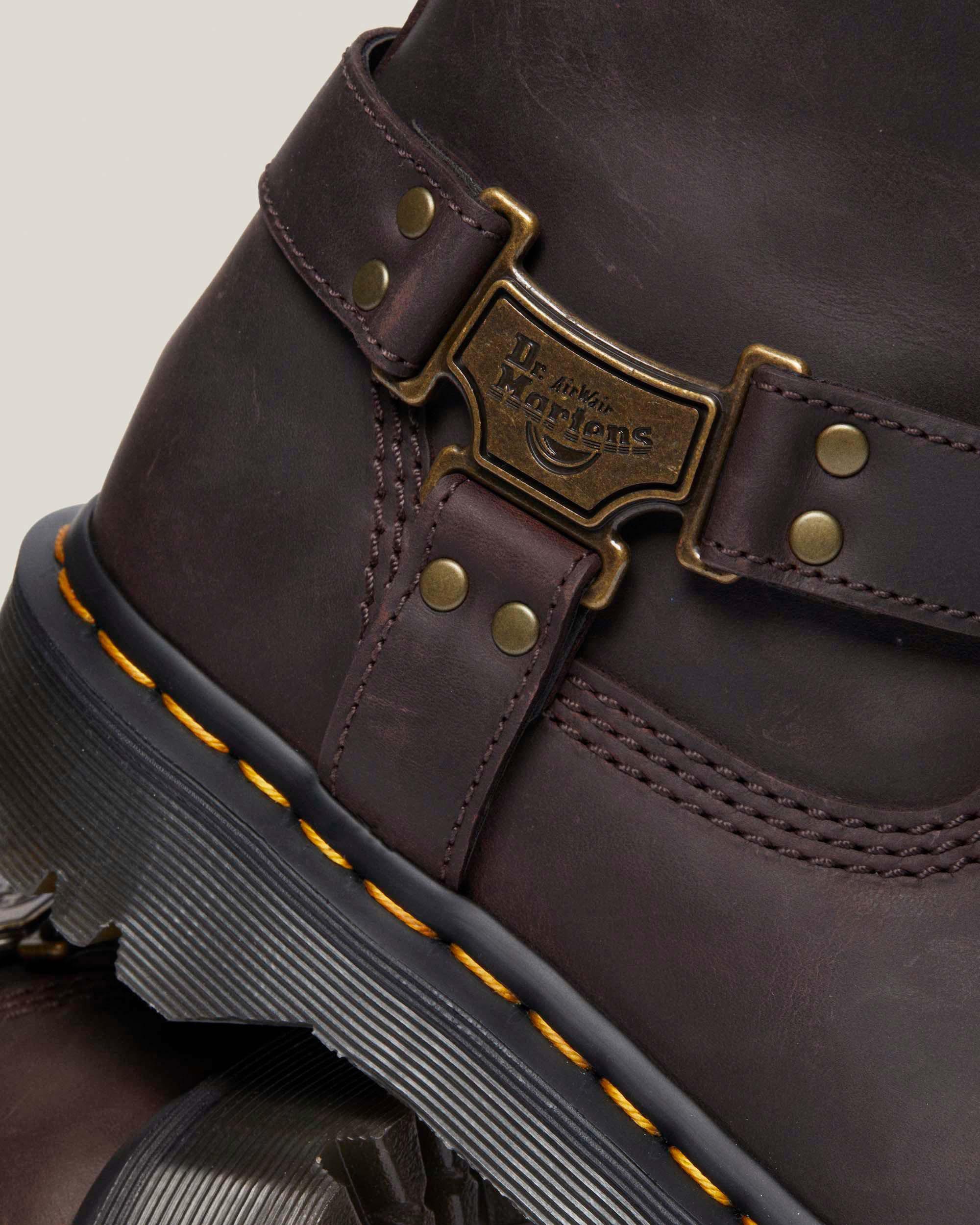 Anistone Tall Leather Biker Boots