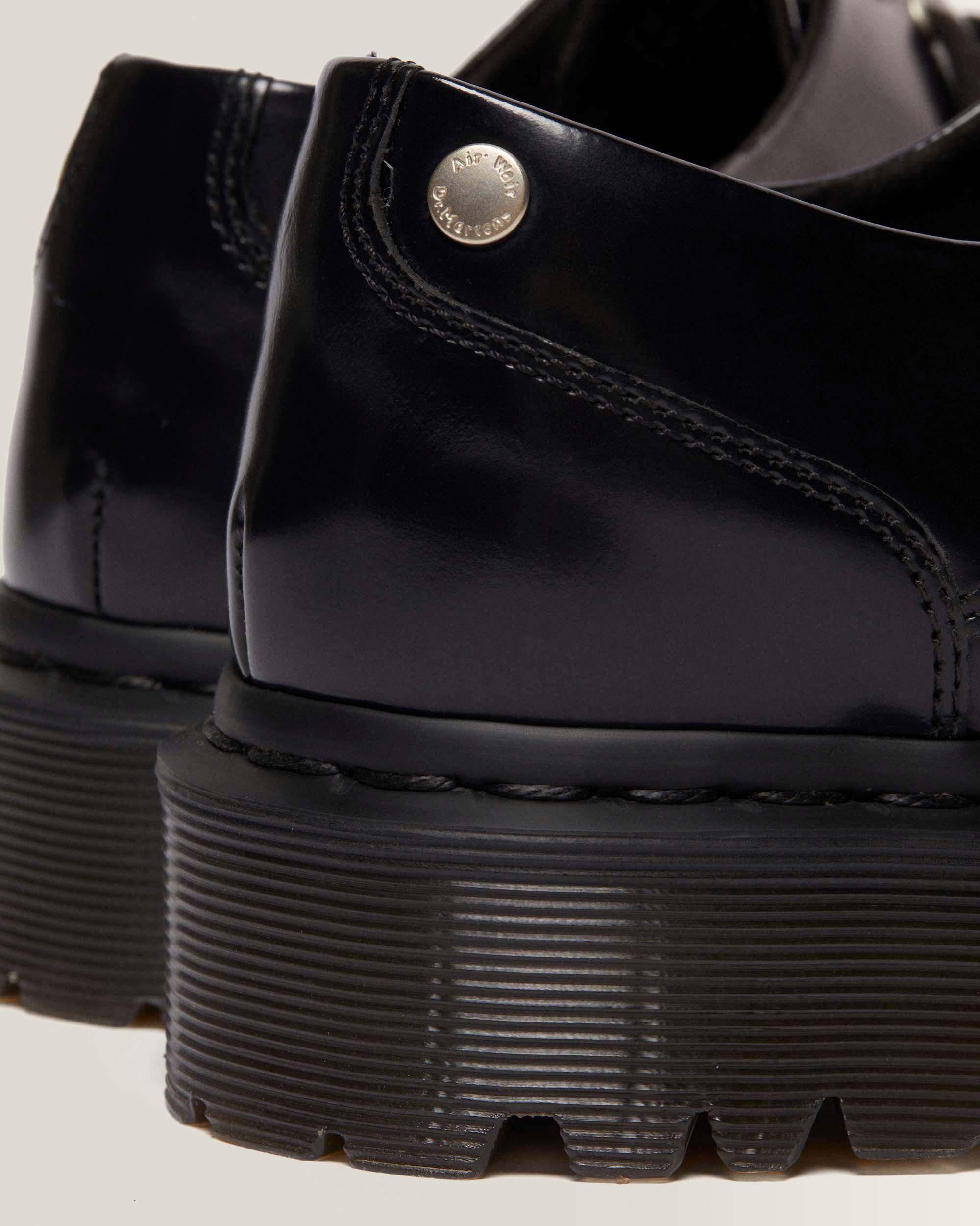 Zeffir Bex-lædersko med 5 snørehuller in BLACK | Dr. Martens™