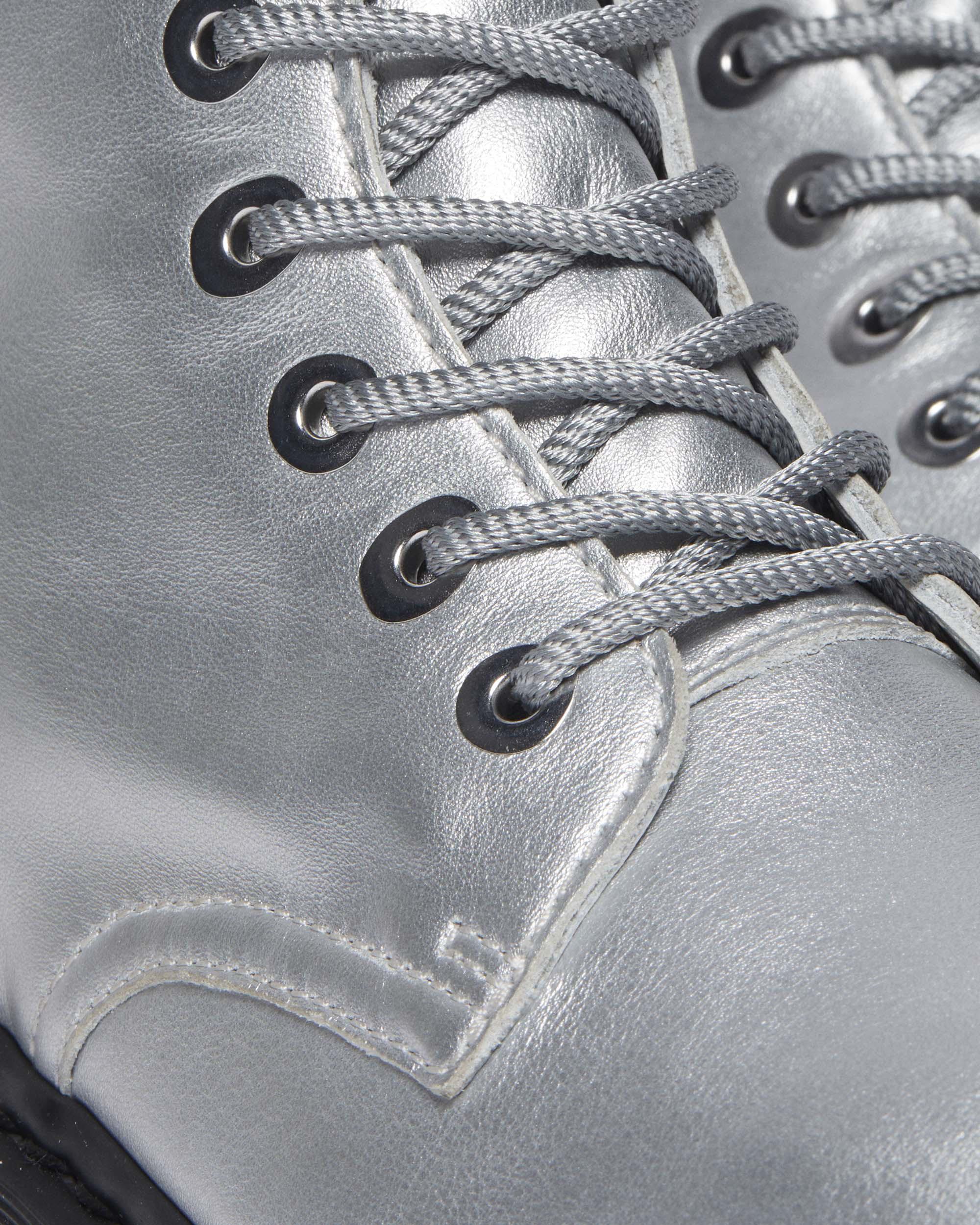 Jadon Metallic Leather Platform Boots