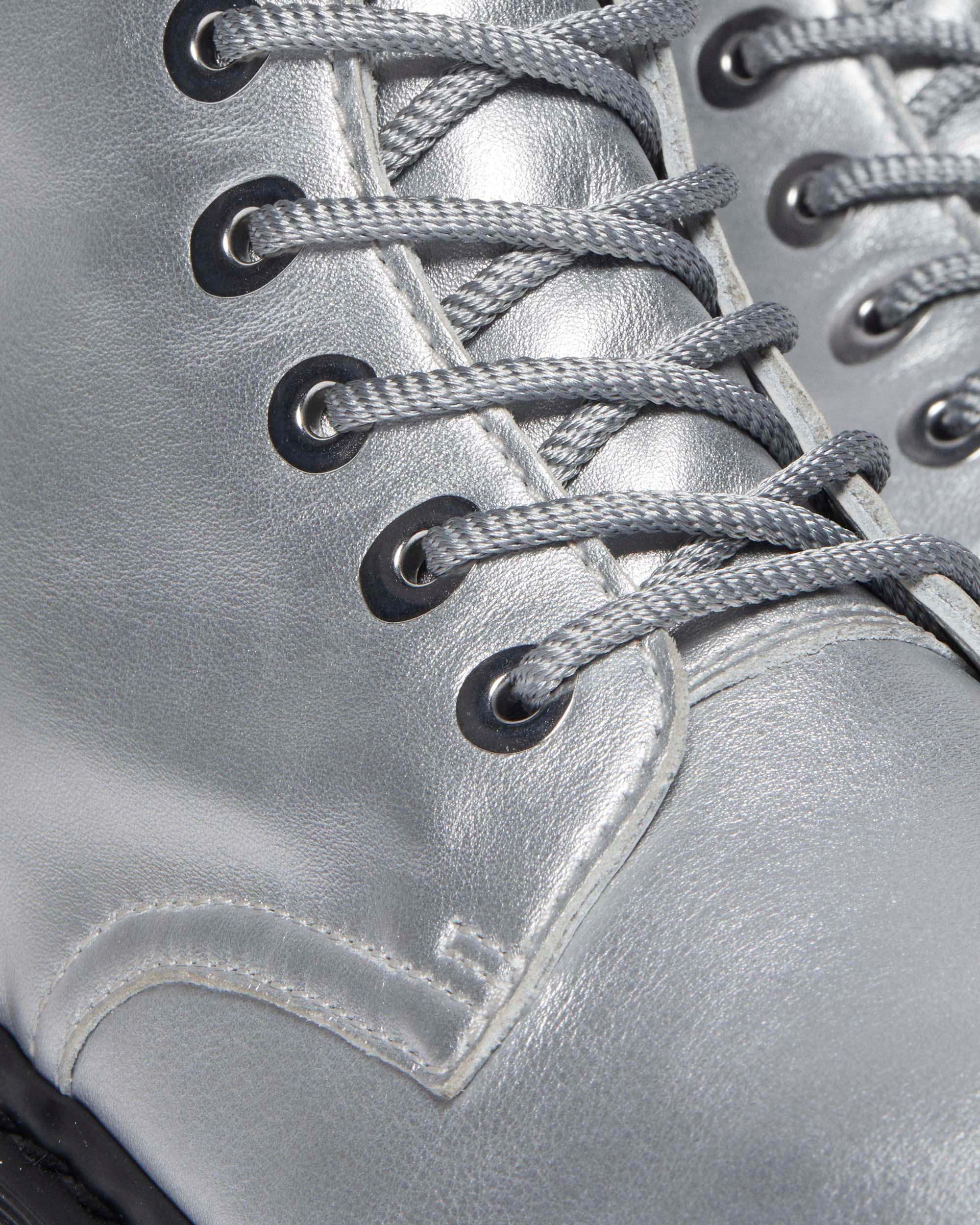 Jadon Metallic Leather Platform Boots