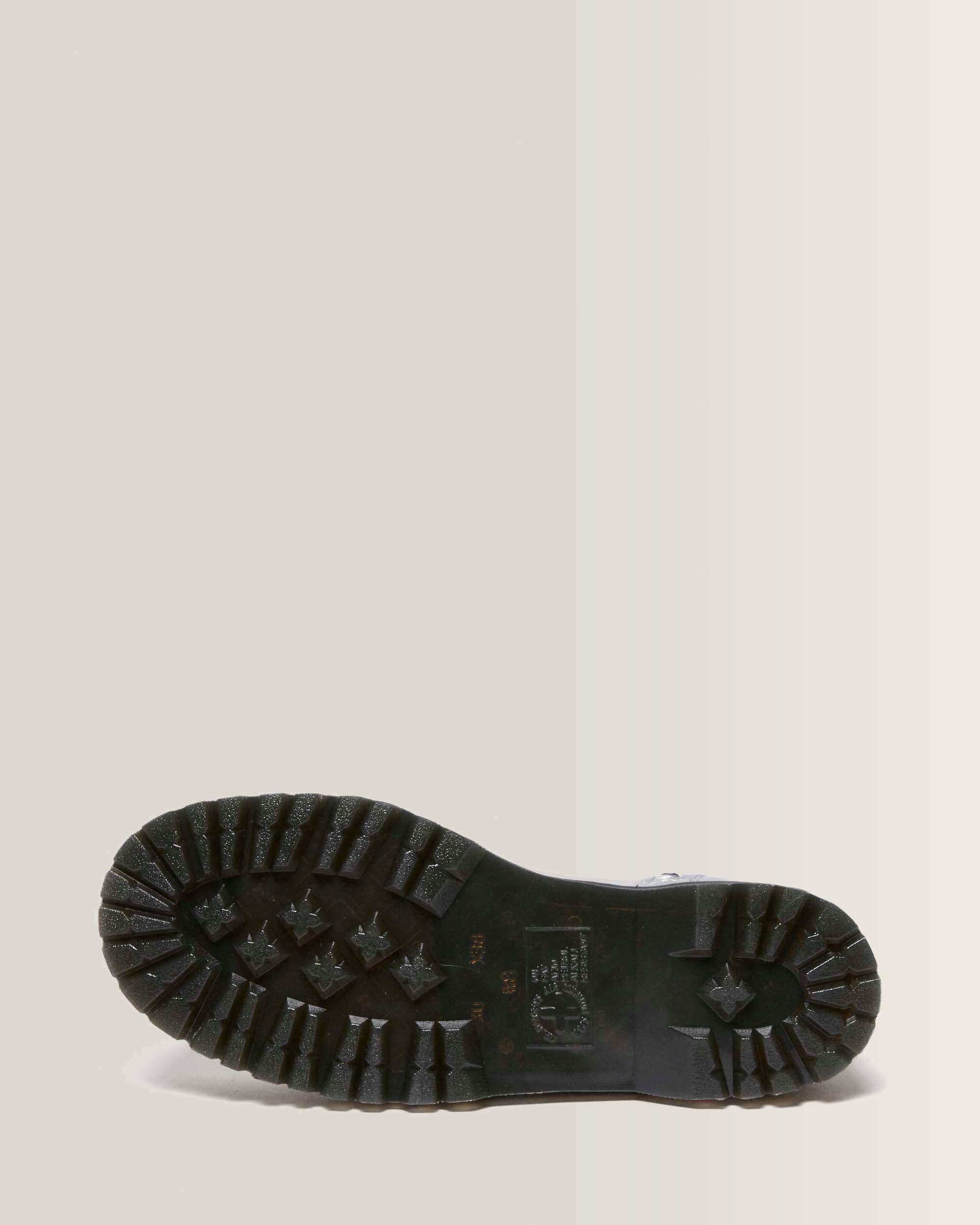 Jadon Metallic Leather Platform Boots
