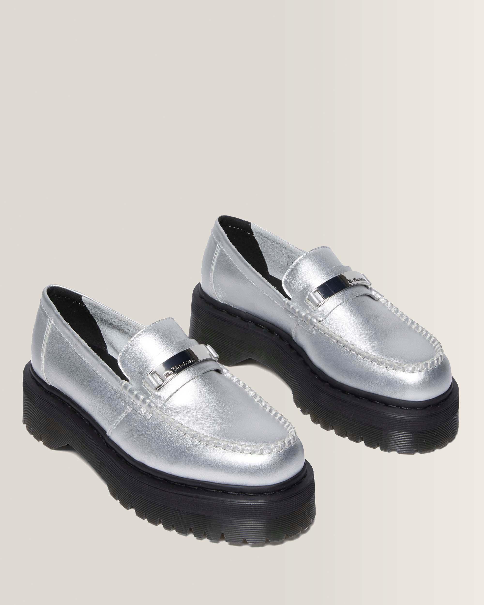 Mocasines Penton II Quad Metallic de piel