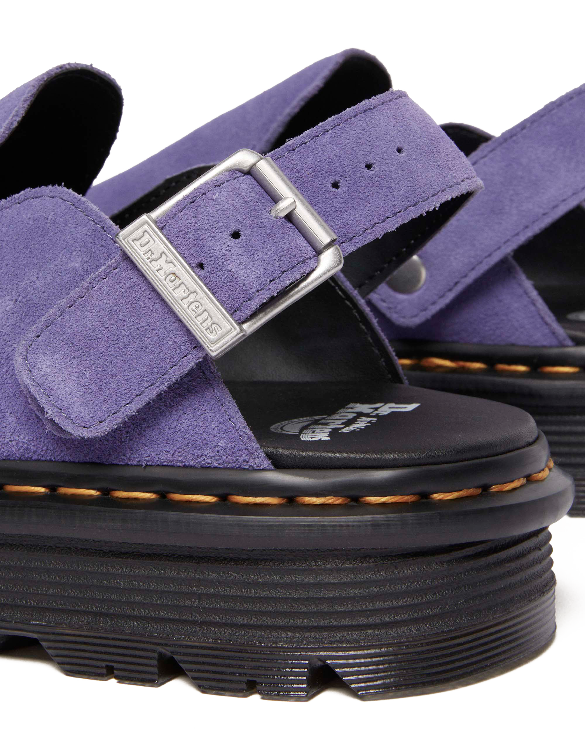 Zebzag Suede Casual Slingback Platform Mules
