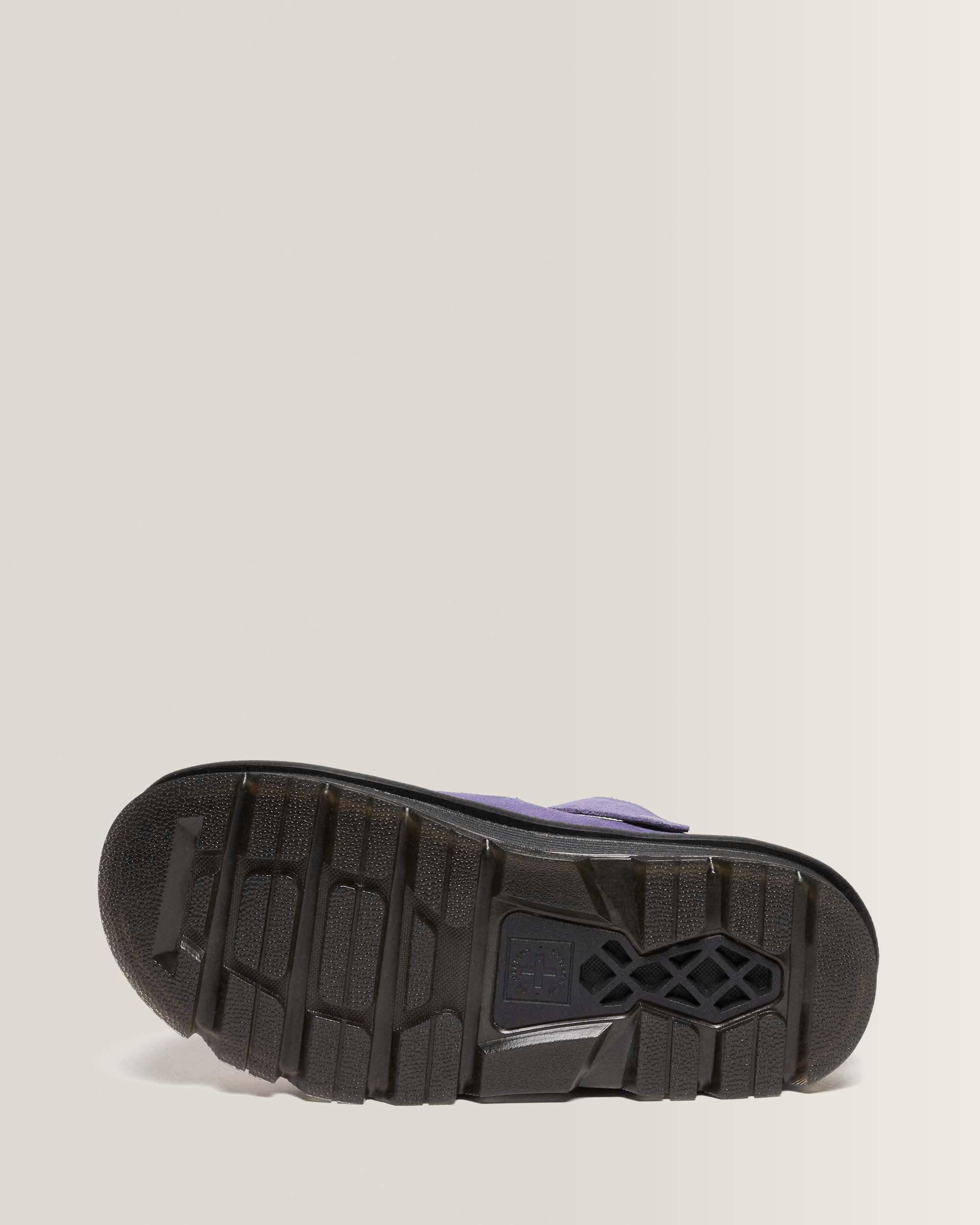 Zebzag Suede Casual Slingback Platform Mules