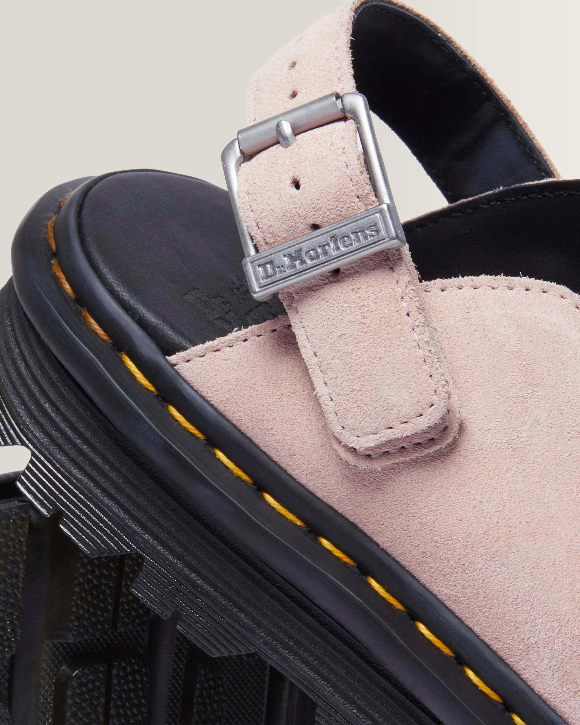Zebzag Casual Slingback Platform-mules i ruskind