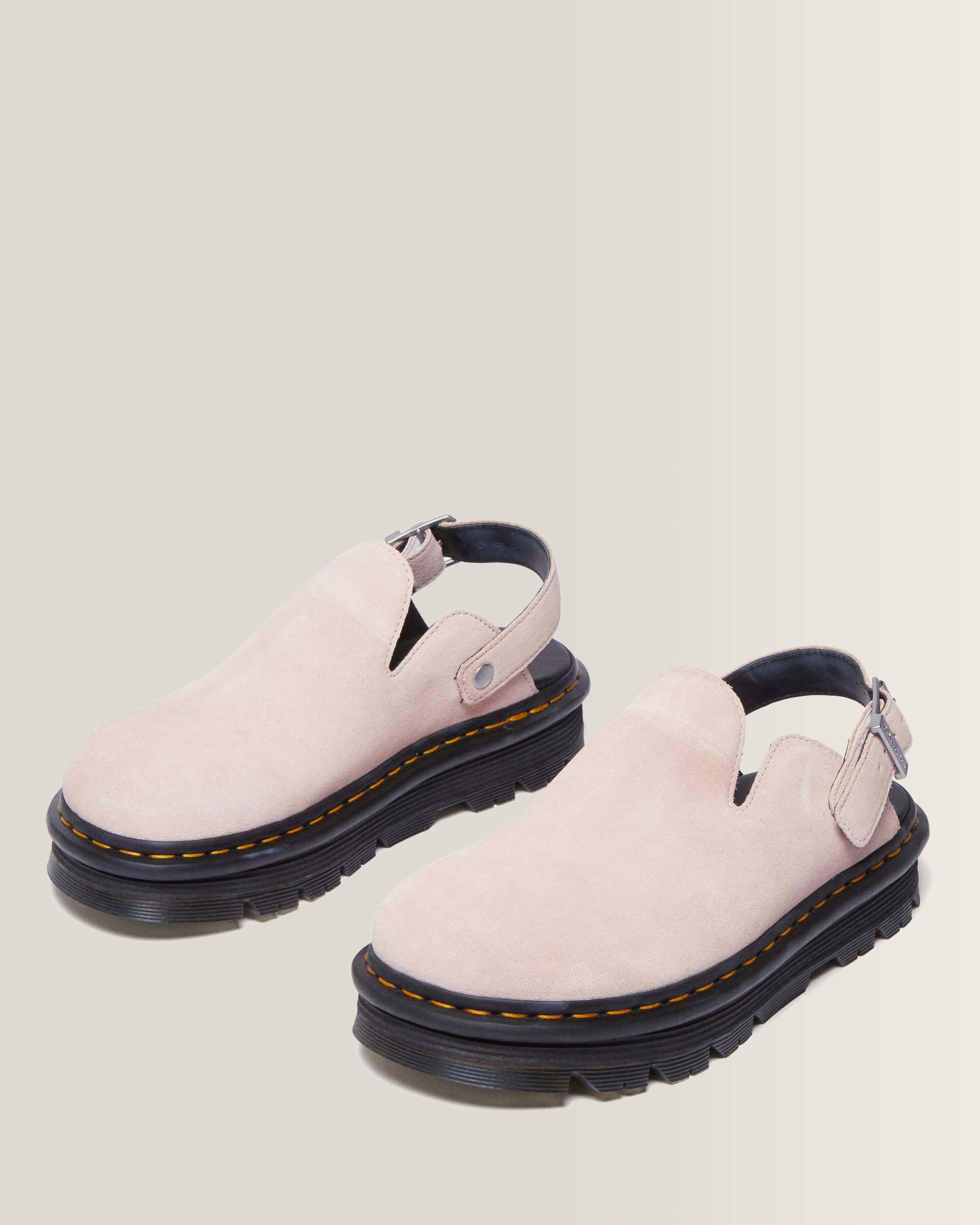 Zebzag Casual Slingback Platform-mules i ruskind