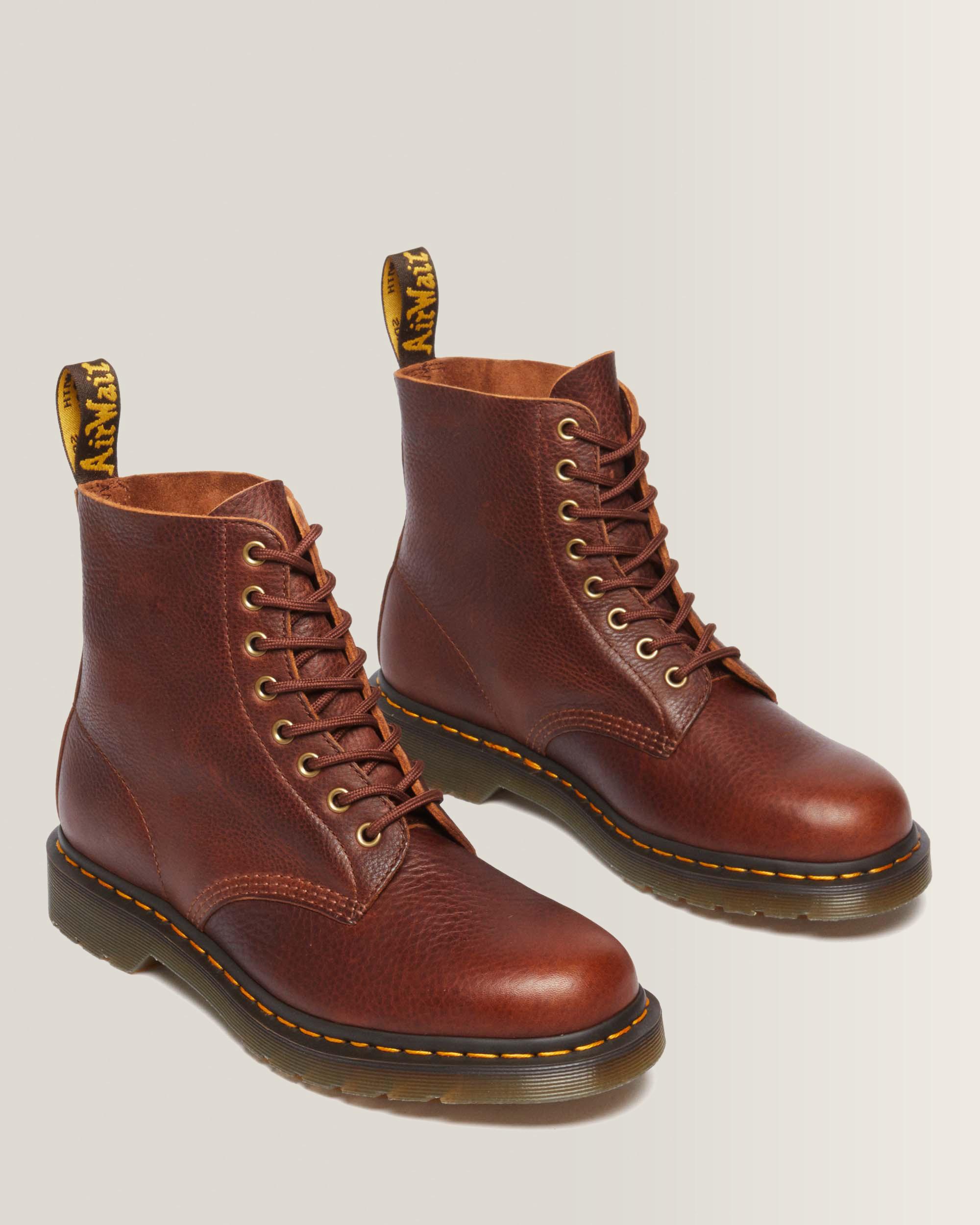 1460 Ambassador Soft Leather Lace Up Boots in Cashew | Dr. Martens™
