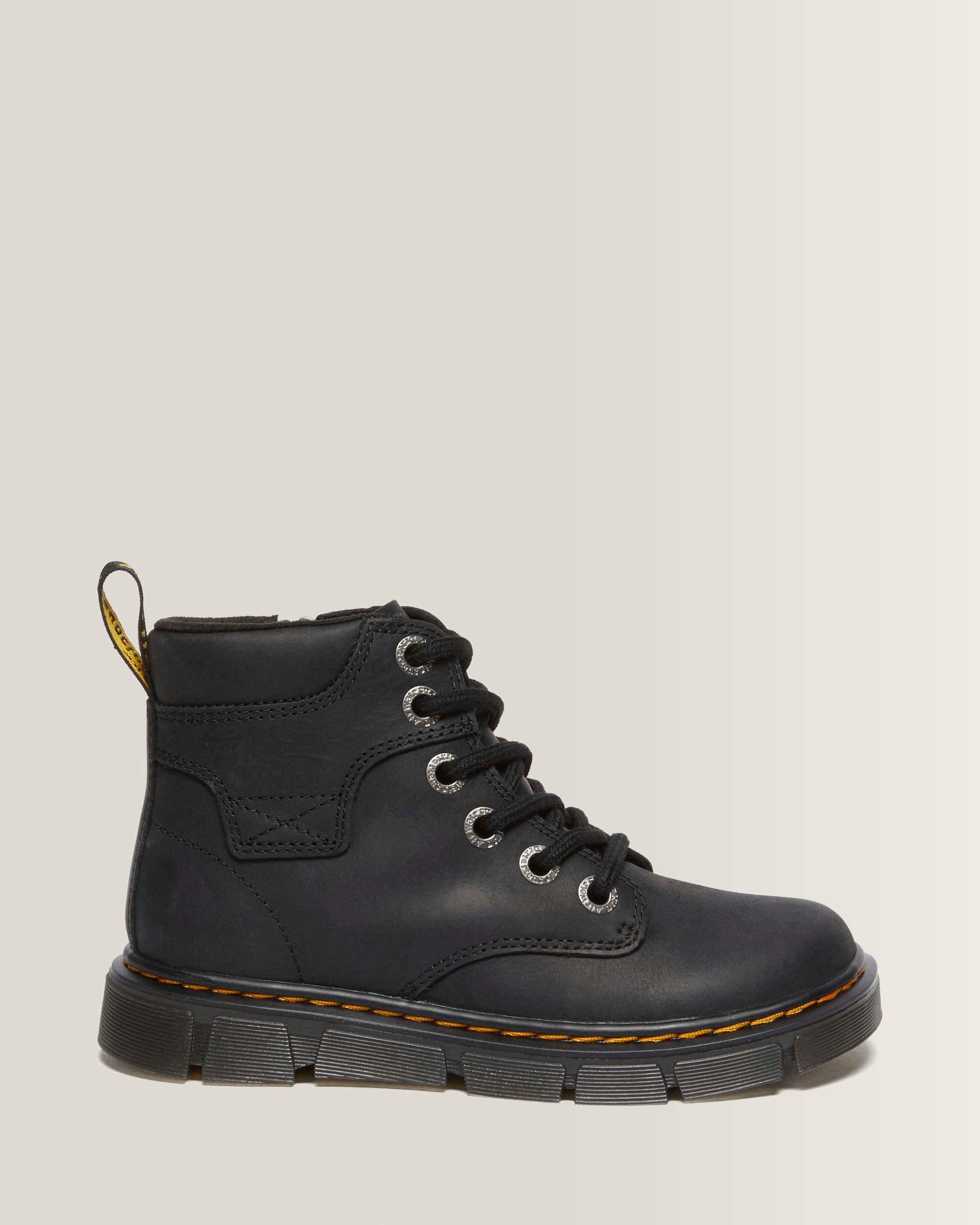 Junior Raffe Leather Ankle Boots