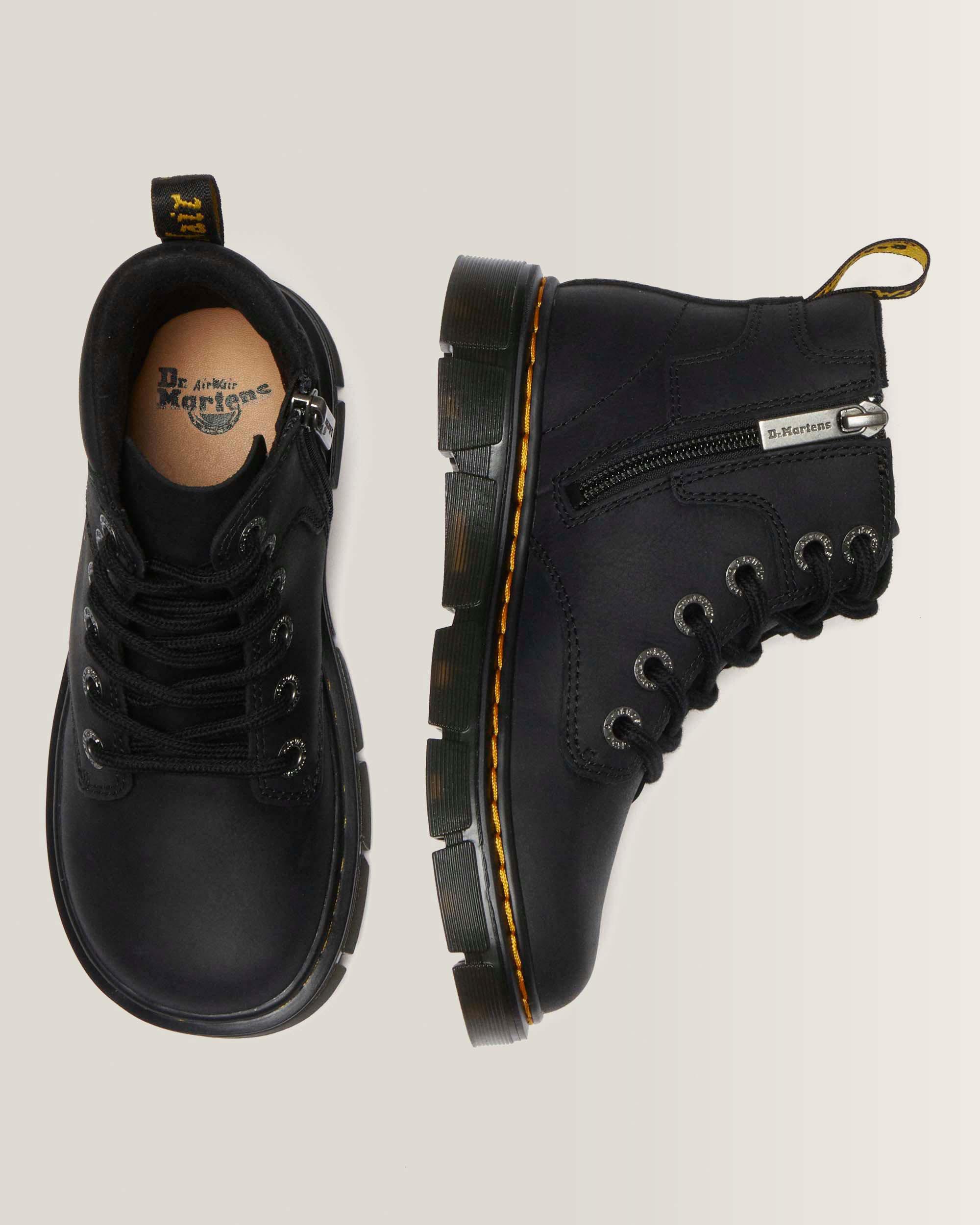 Junior Raffe Leather Ankle Boots