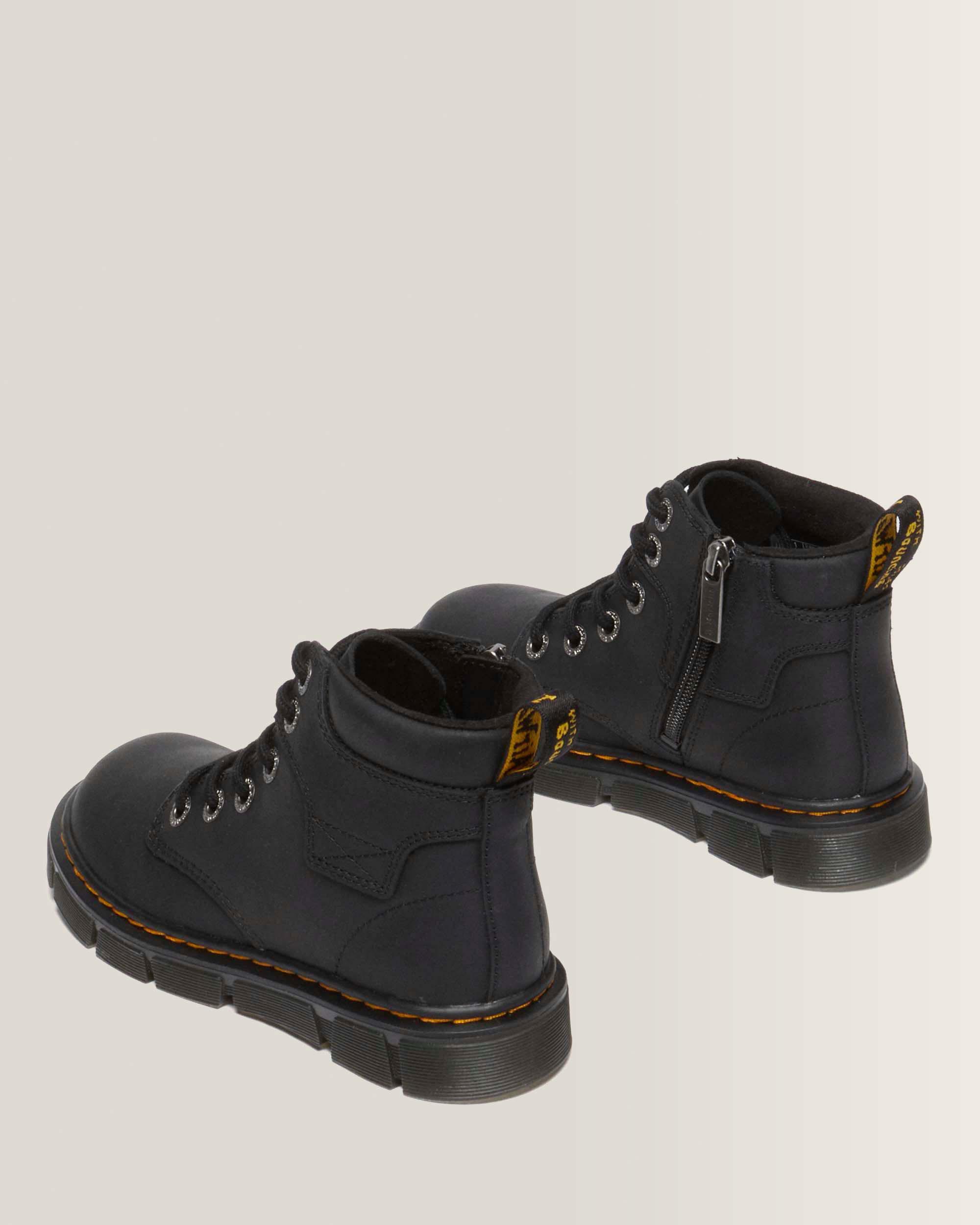 Junior Raffe Leather Ankle Boots