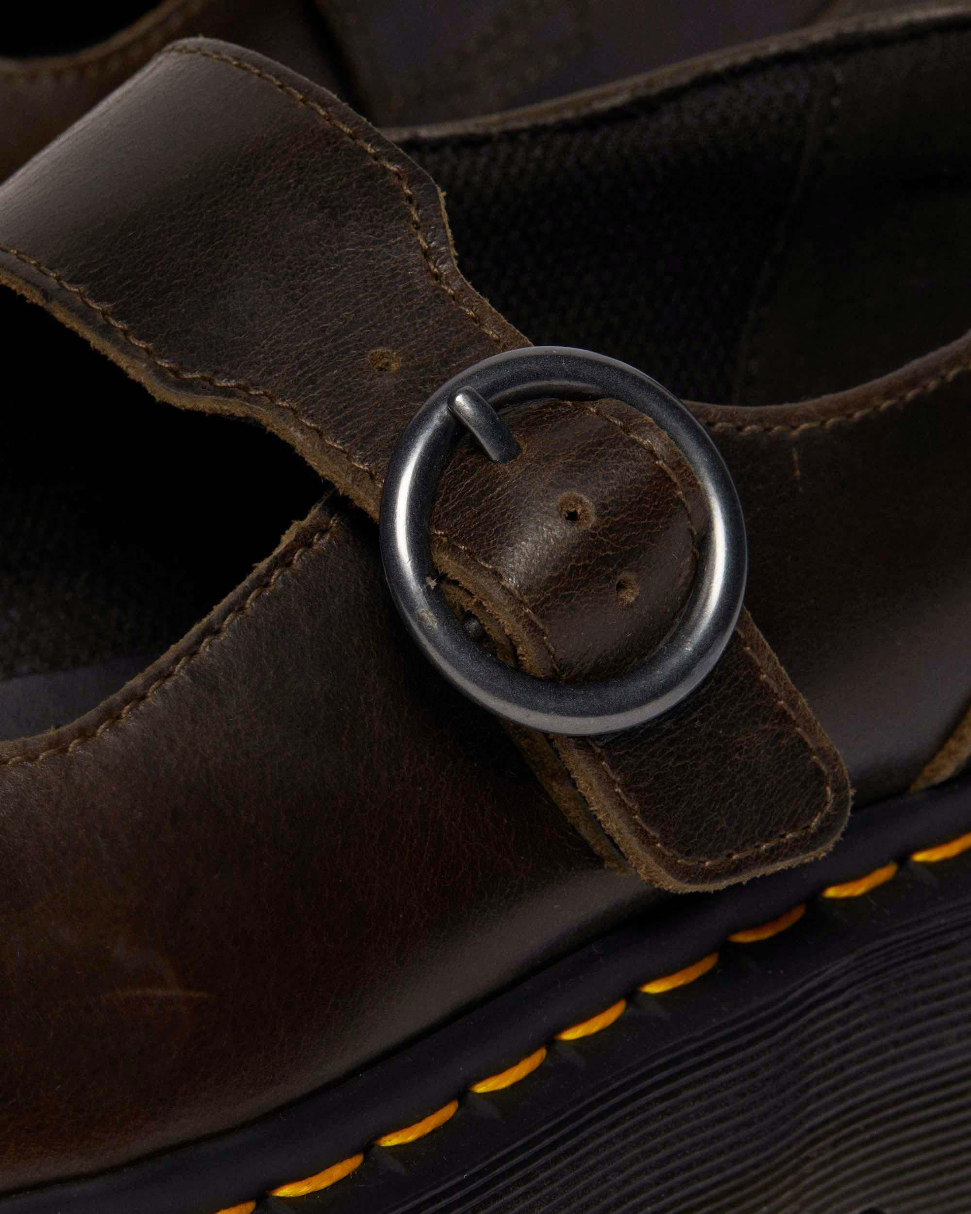 Addina Orleans Leren Platform Schoenen