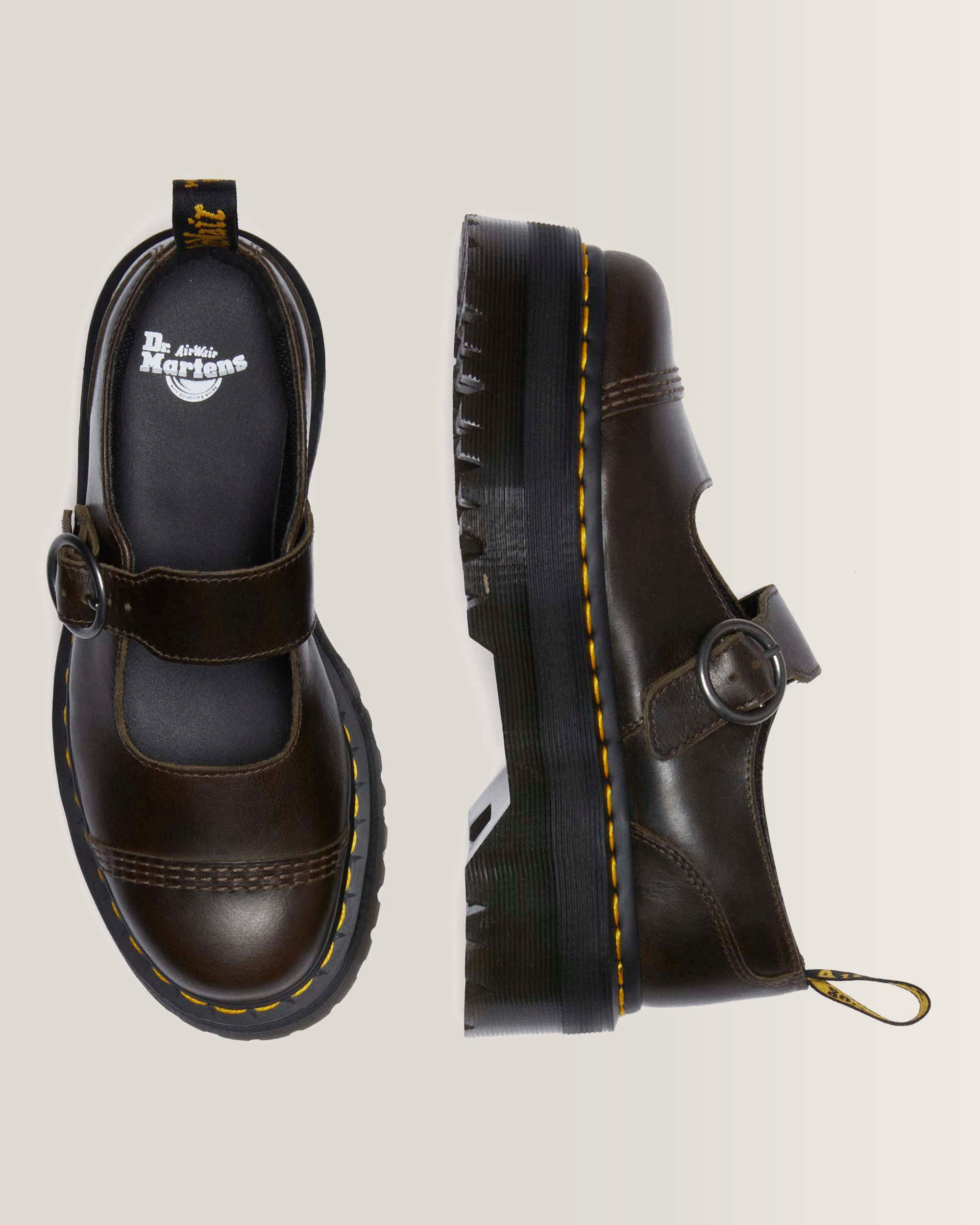 Addina Orleans Leren Platform Schoenen