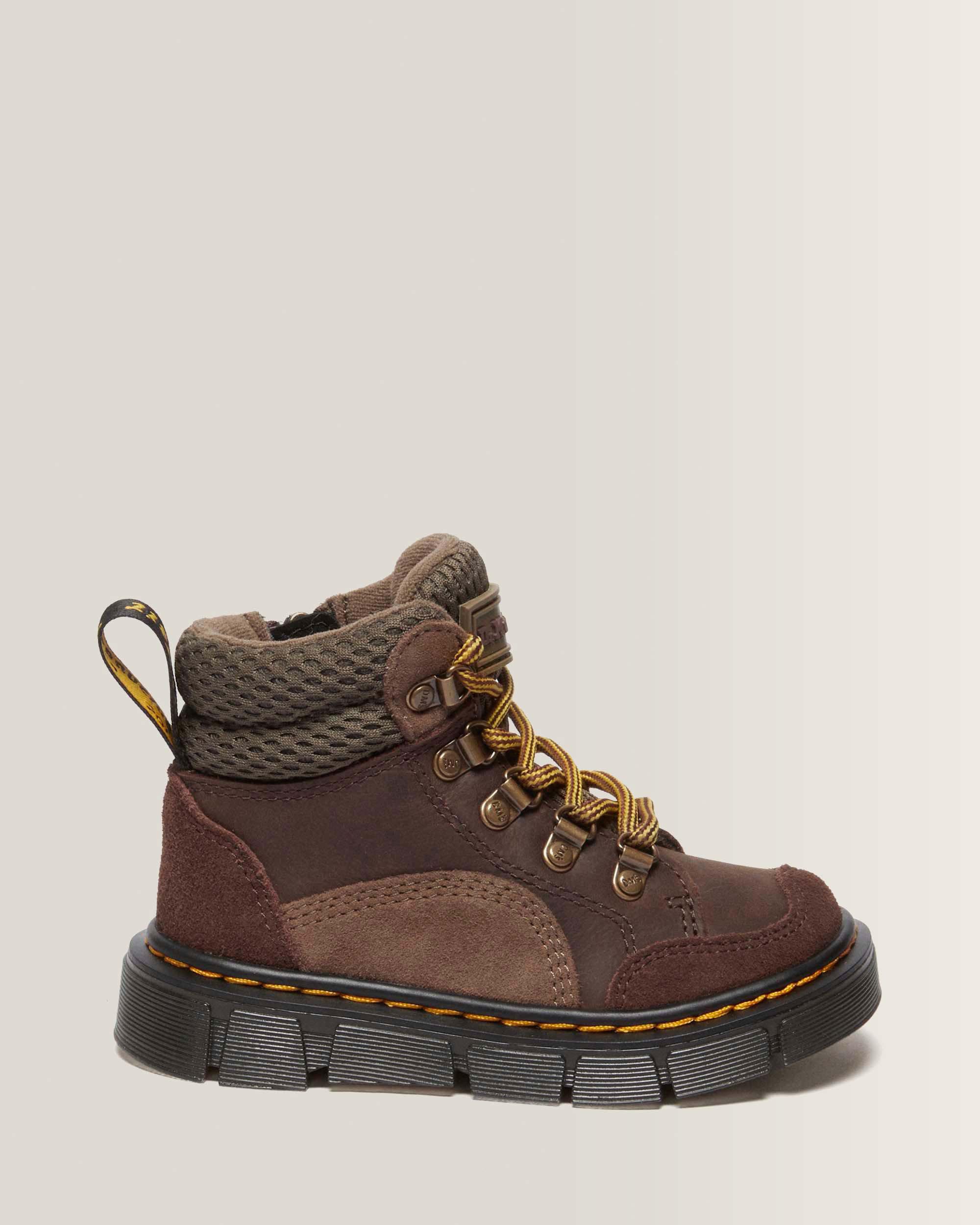 Toddler Raffe Leather & Suede Boots
