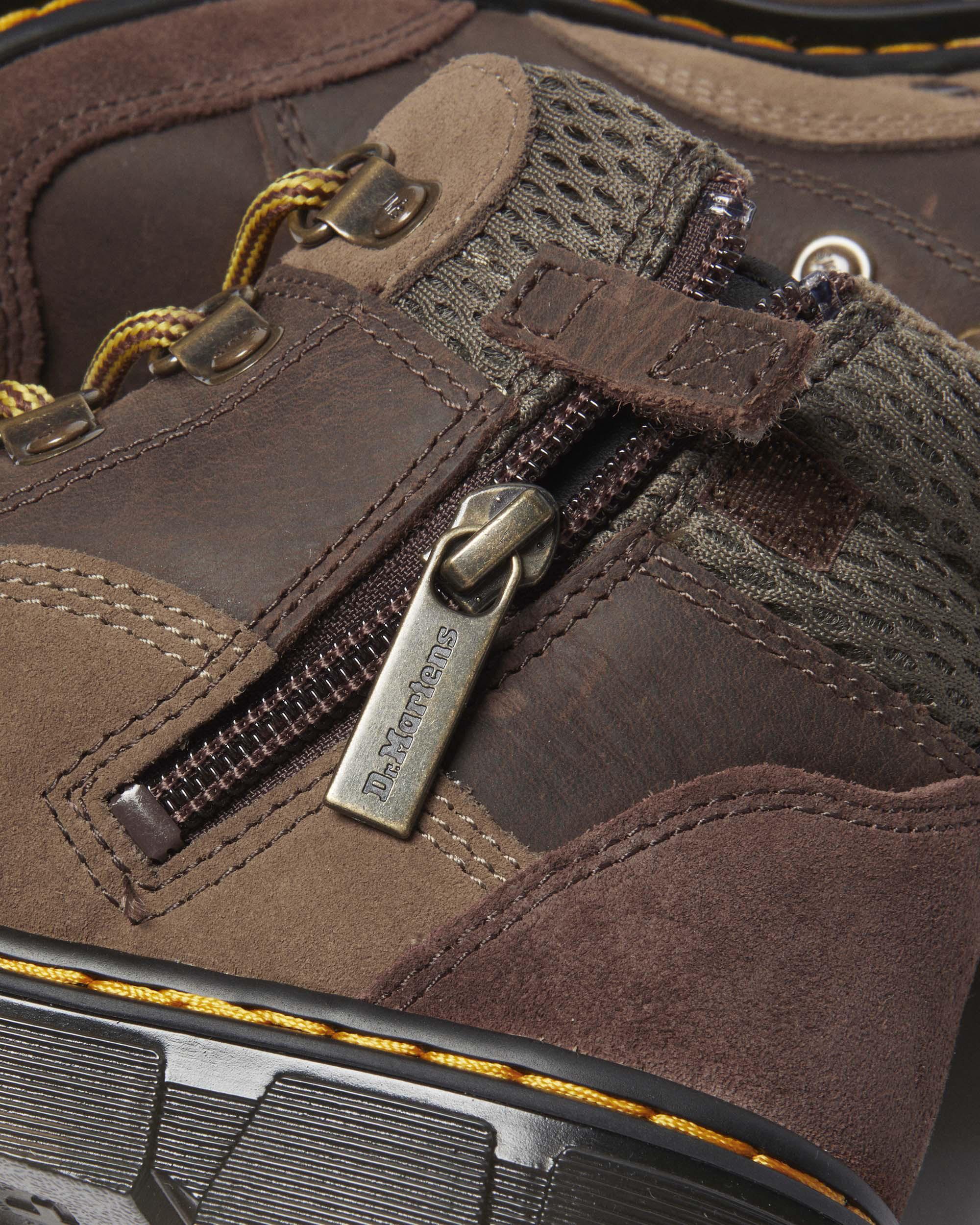 Junior Raffe Leather & Suede Boots