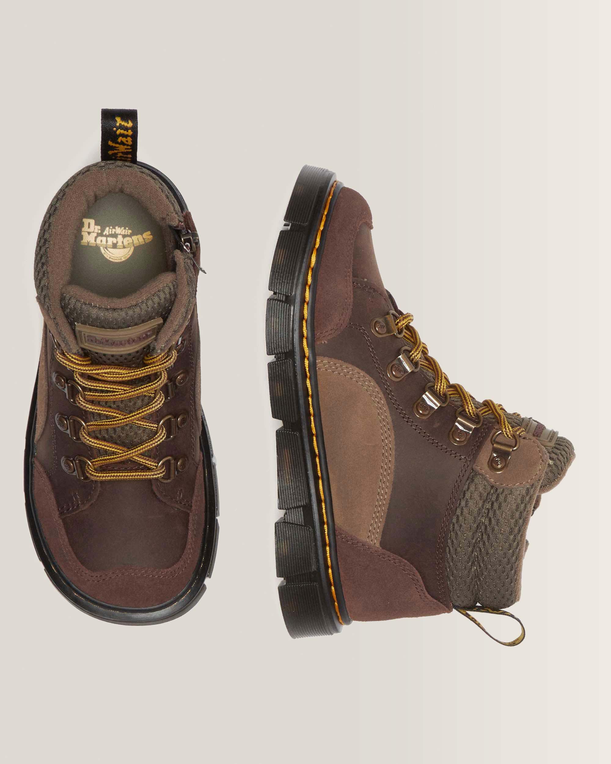 Stivali Raffe in pelle & camoscio per bambini