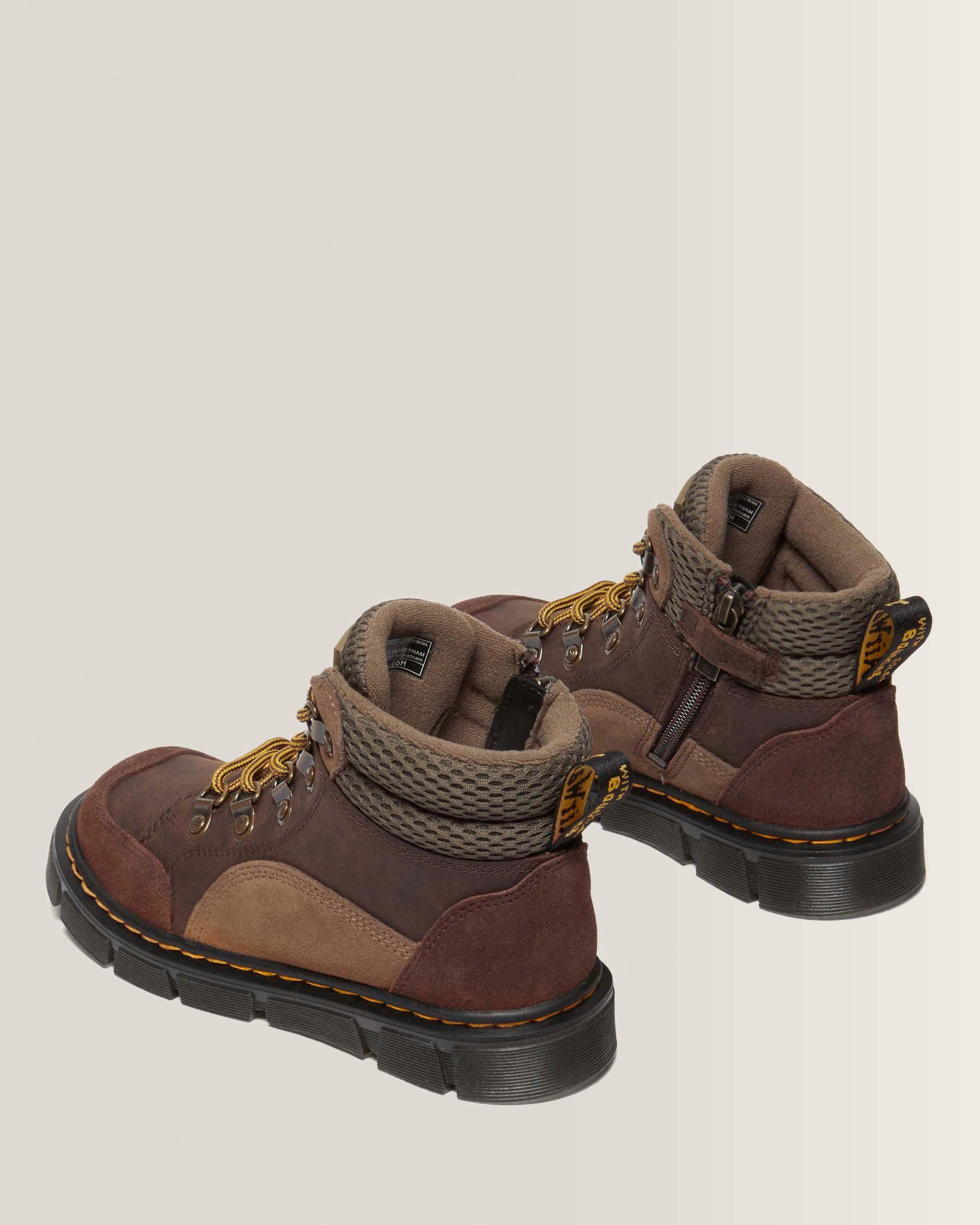 Stivali Raffe in pelle & camoscio per bambini