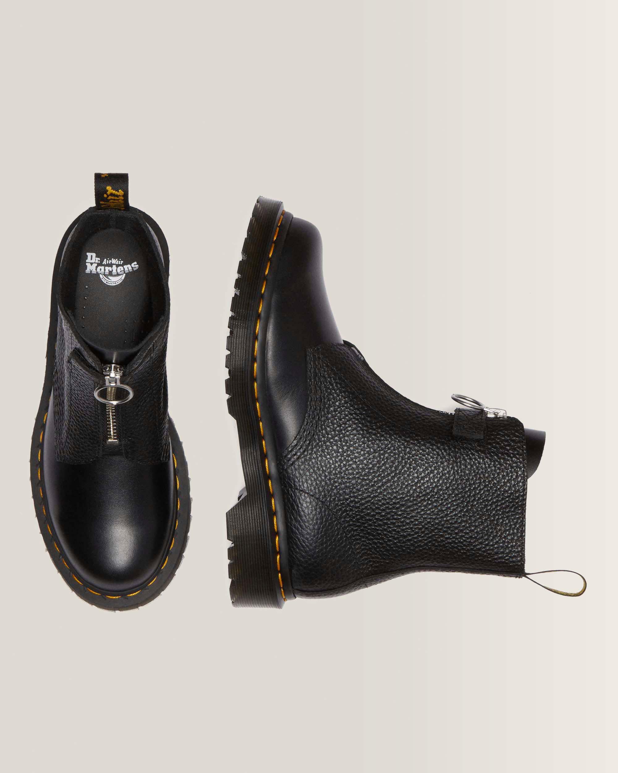 Boots 1460 Pascal à fermetures zippées en cuir