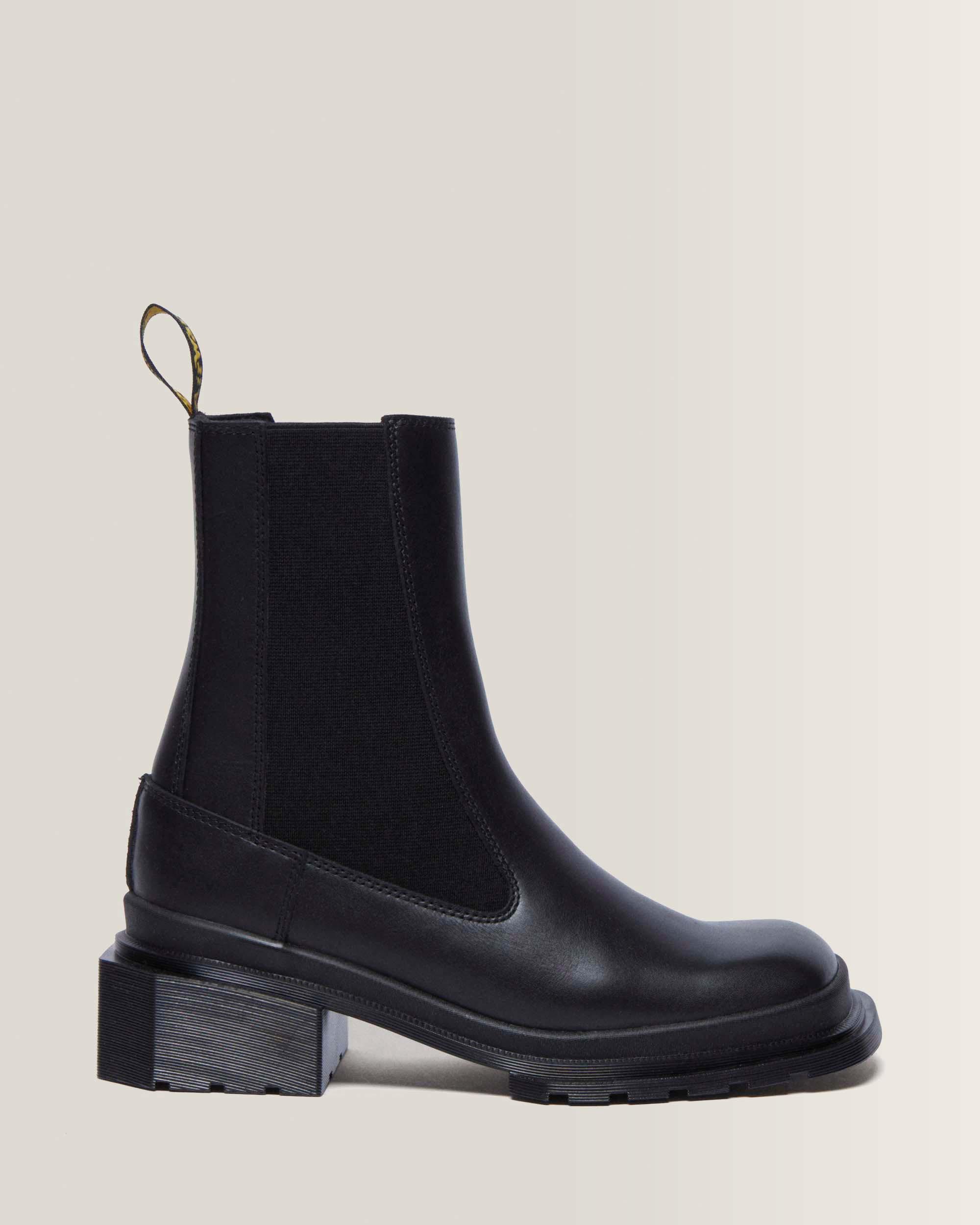 Maybole Leder Chelsea Boots mit eckiger Zehenpartie