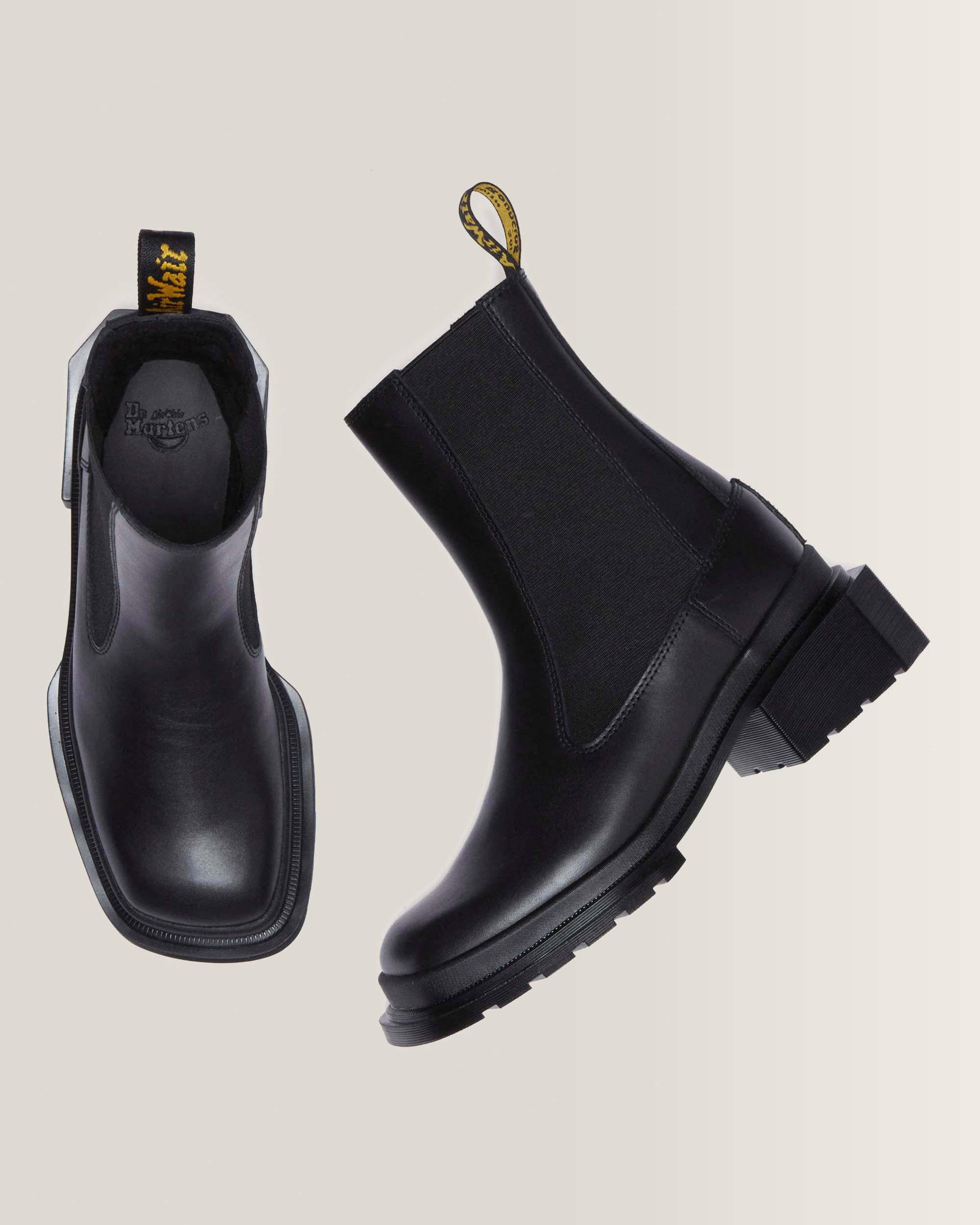 Maybole Leder Chelsea Boots mit eckiger Zehenpartie