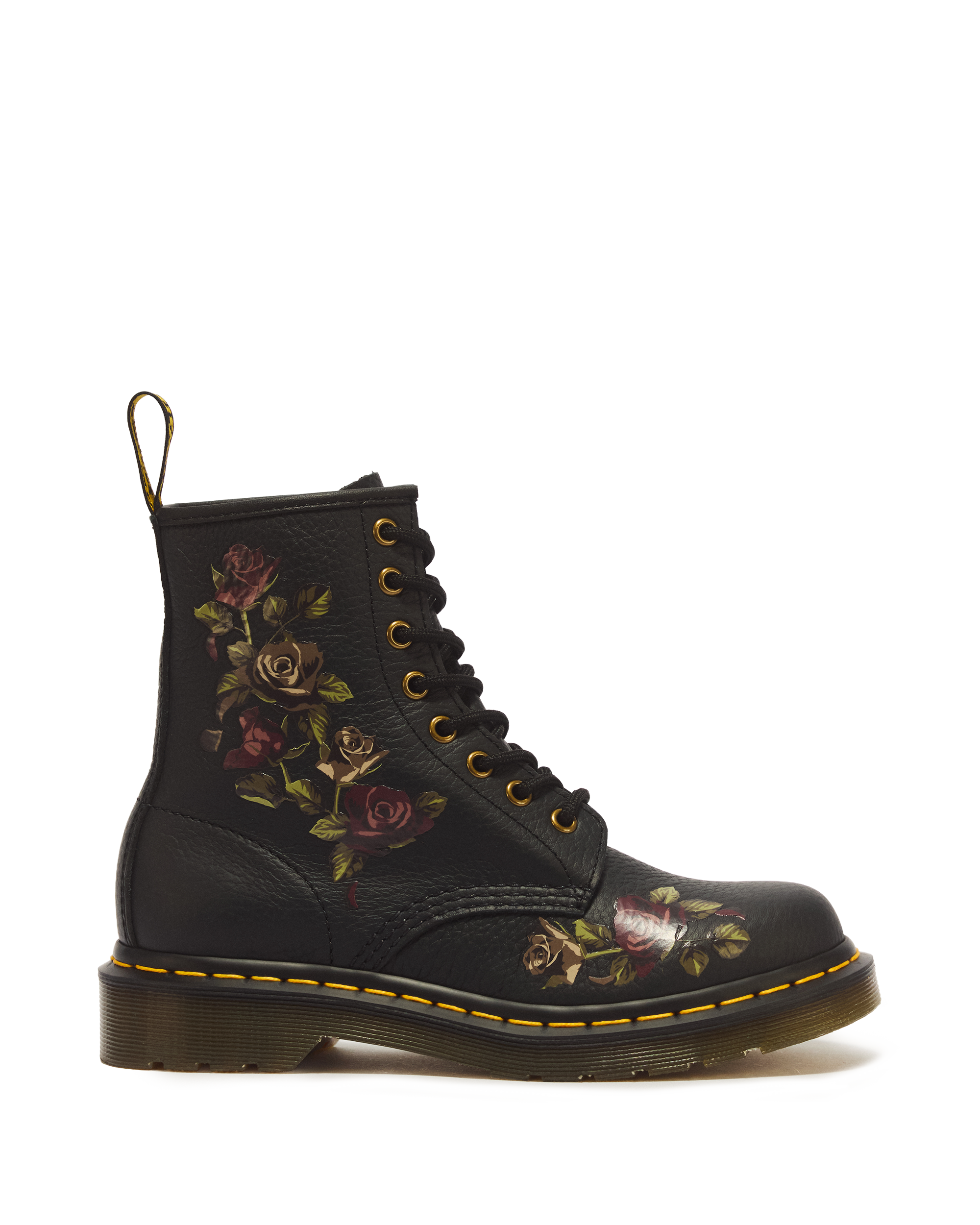 1460 Women's Decayed Roses Lace Up Boots