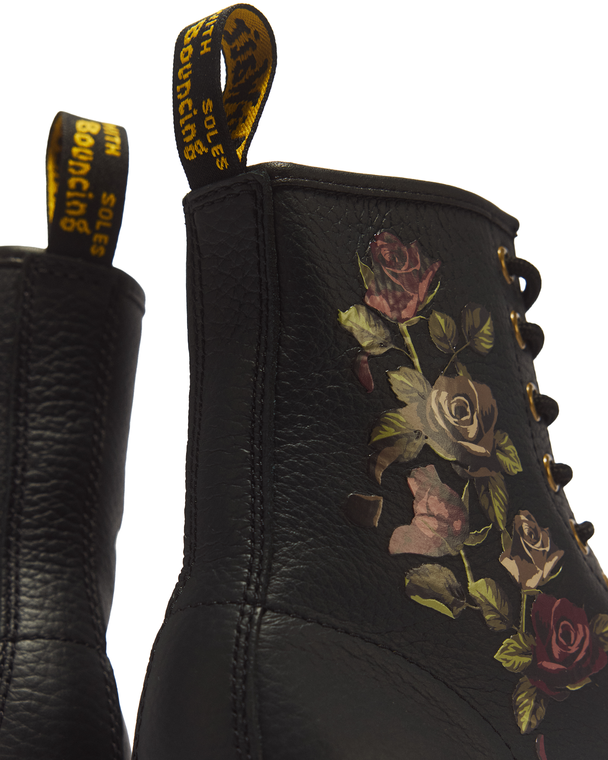 1460 Women's Decayed Roses Lace Up Boots