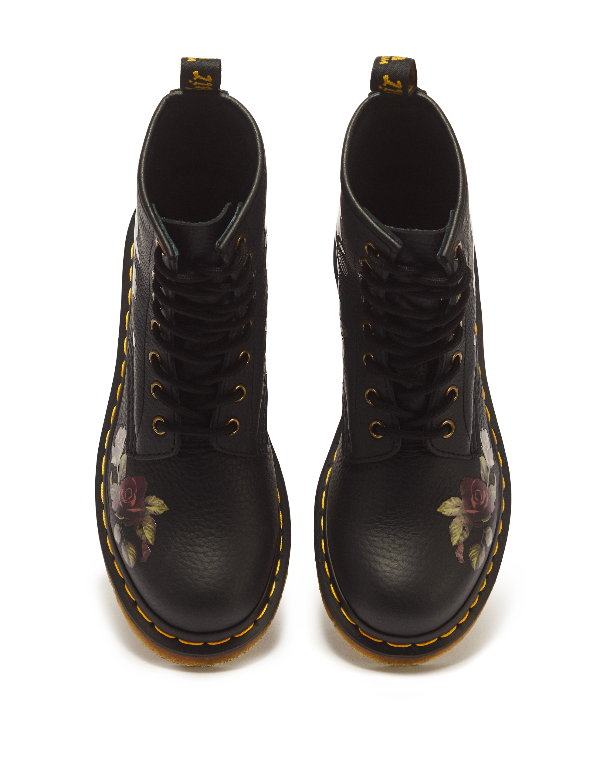 1460 Women's Decayed Roses Lace Up Boots