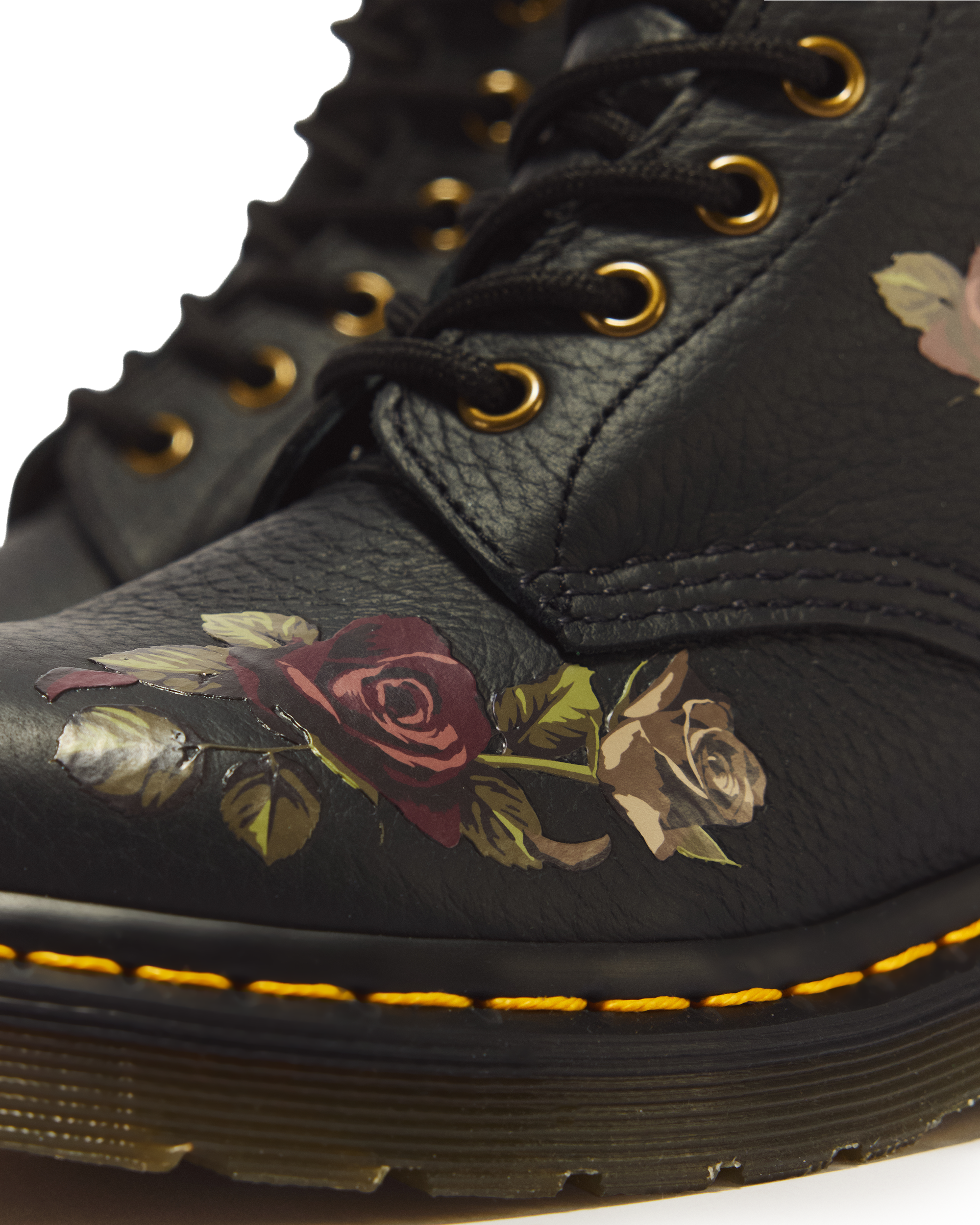 1460 Women's Decayed Roses Lace Up Boots