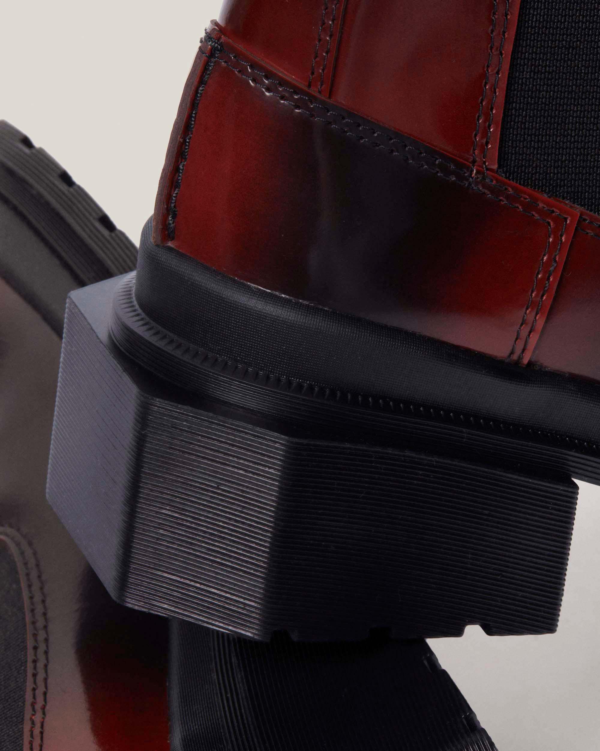 Botas Chelsea Maybole de piel con puntera cuadrada