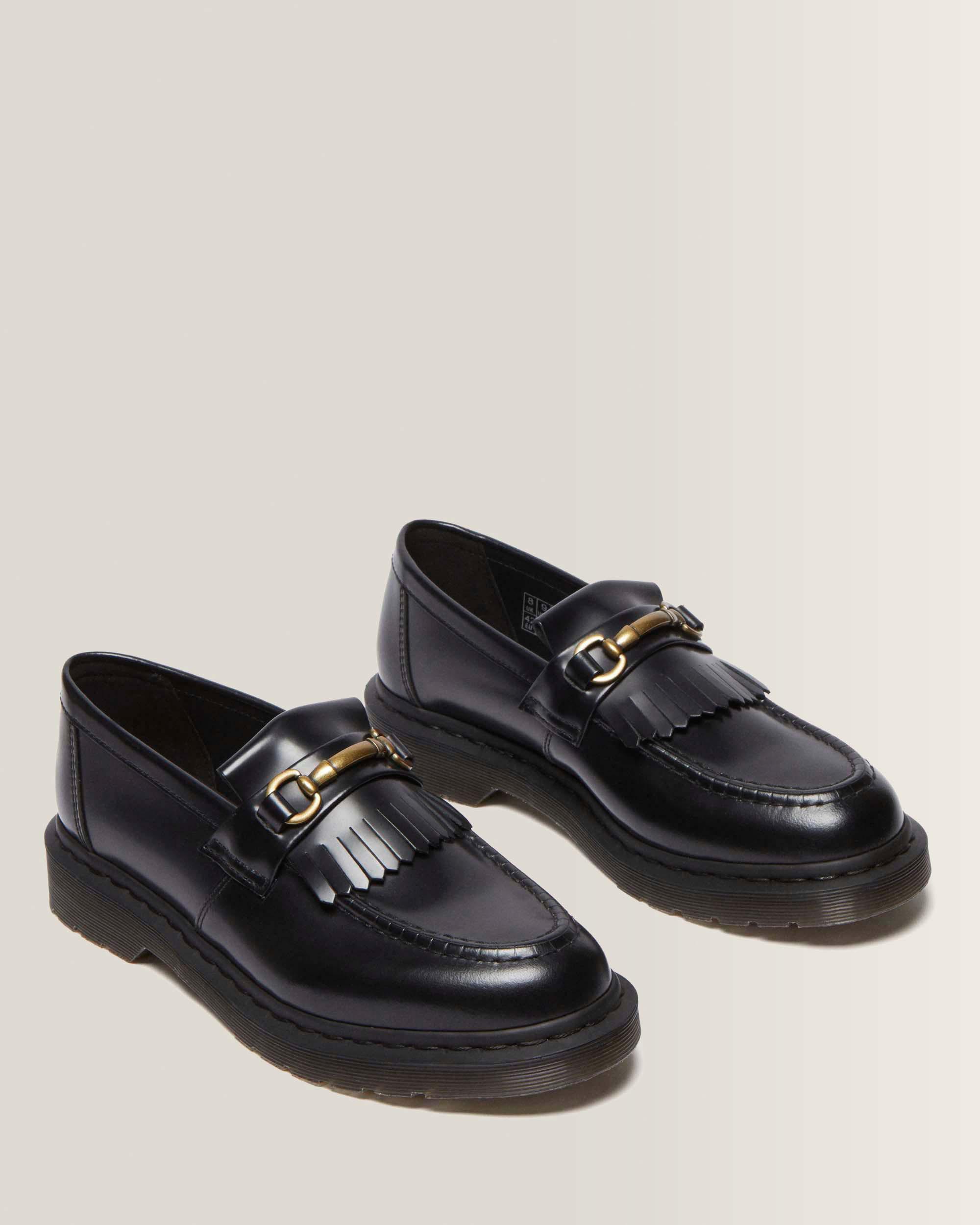 Adrian Snaffle Smooth Leather Tassel Loafers