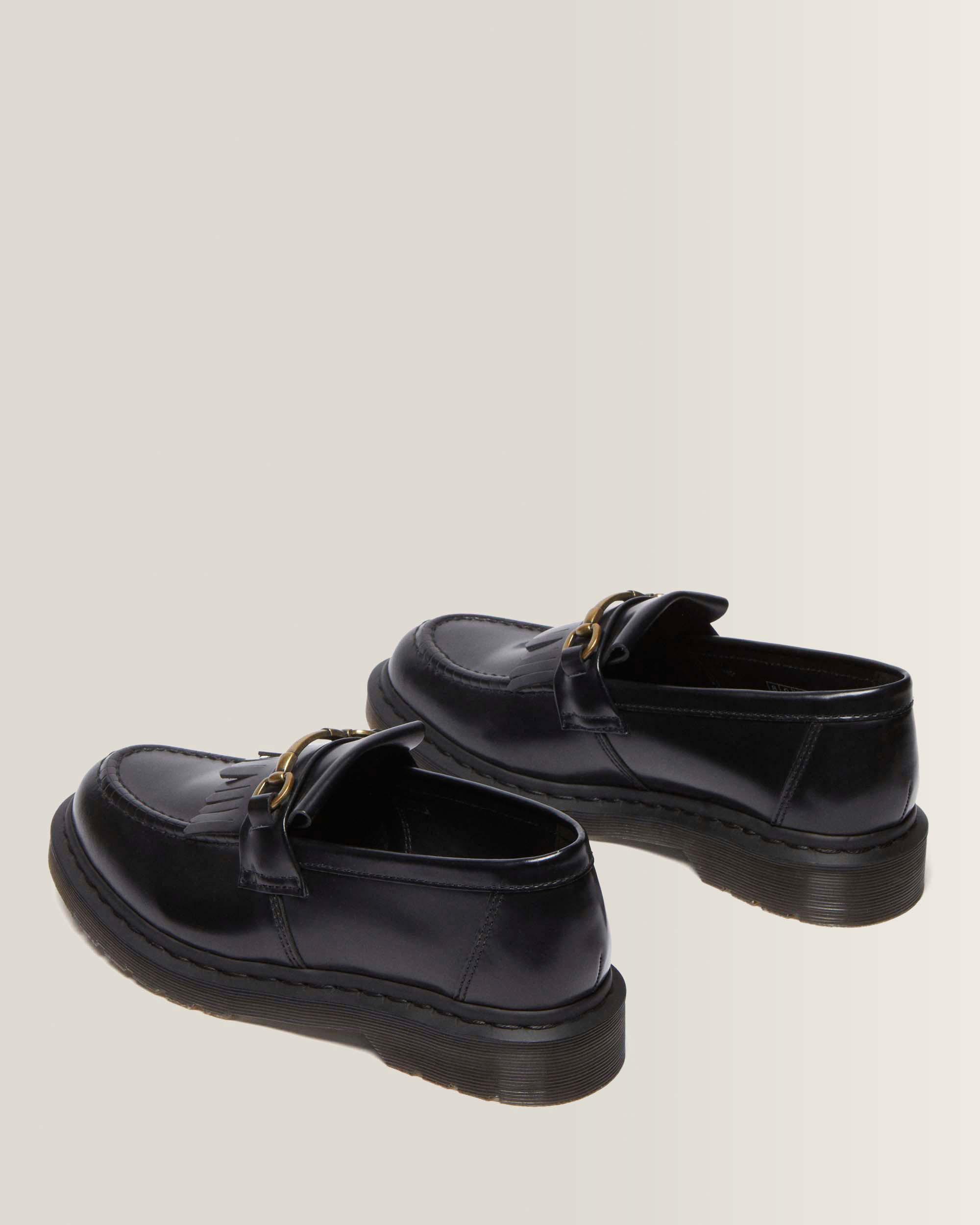 Adrian Snaffle Smooth Leather Tassel Loafers