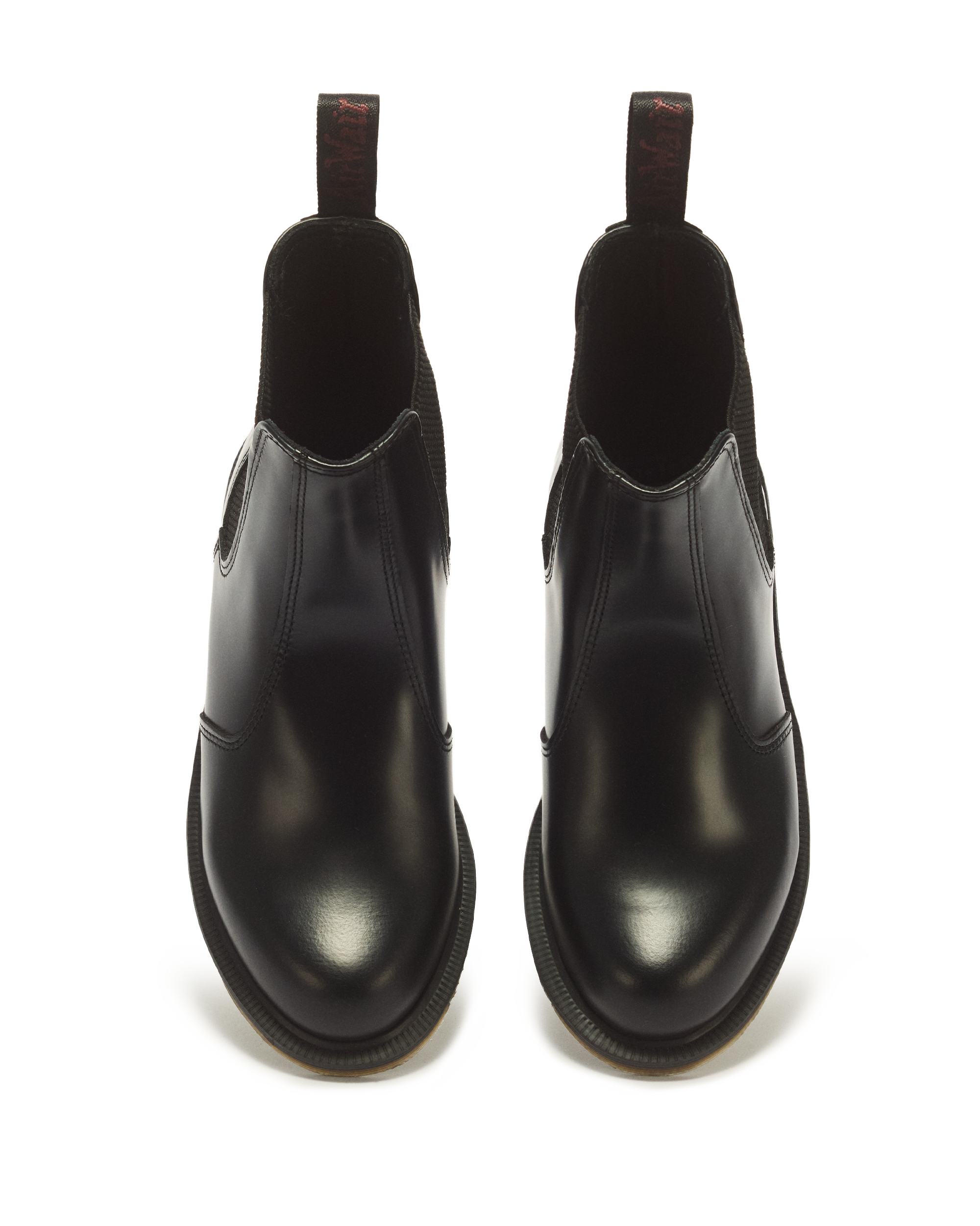 Flora Smooth Leather Chelsea Boots