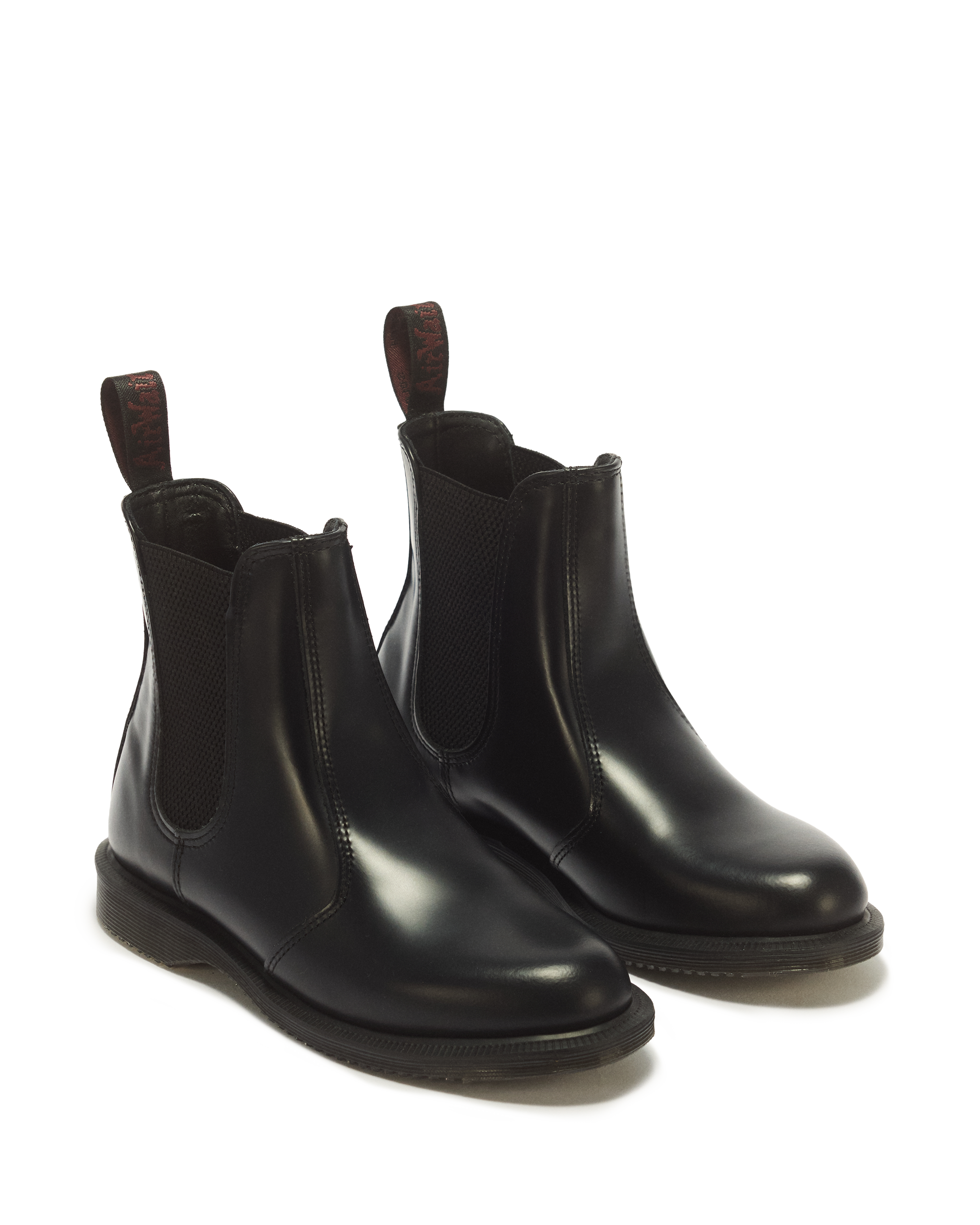 Flora Smooth Leather Chelsea Boots