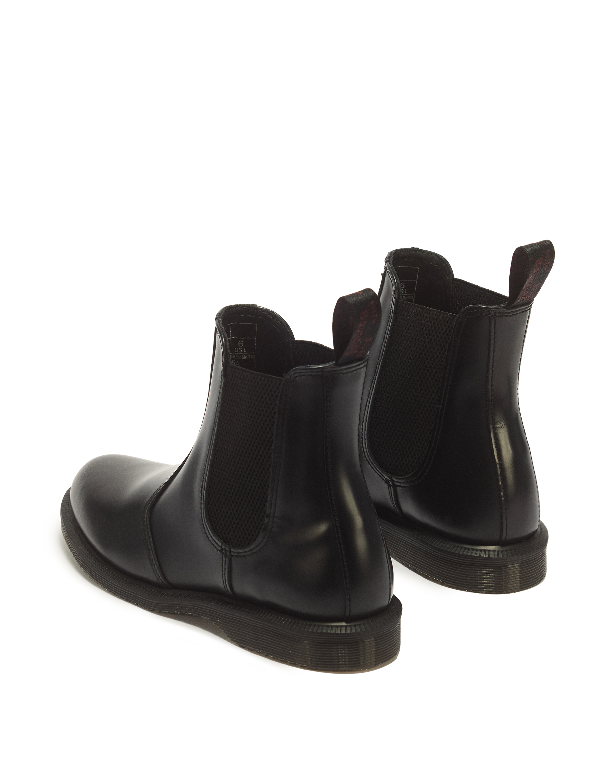 Flora Smooth Leather Chelsea Boots