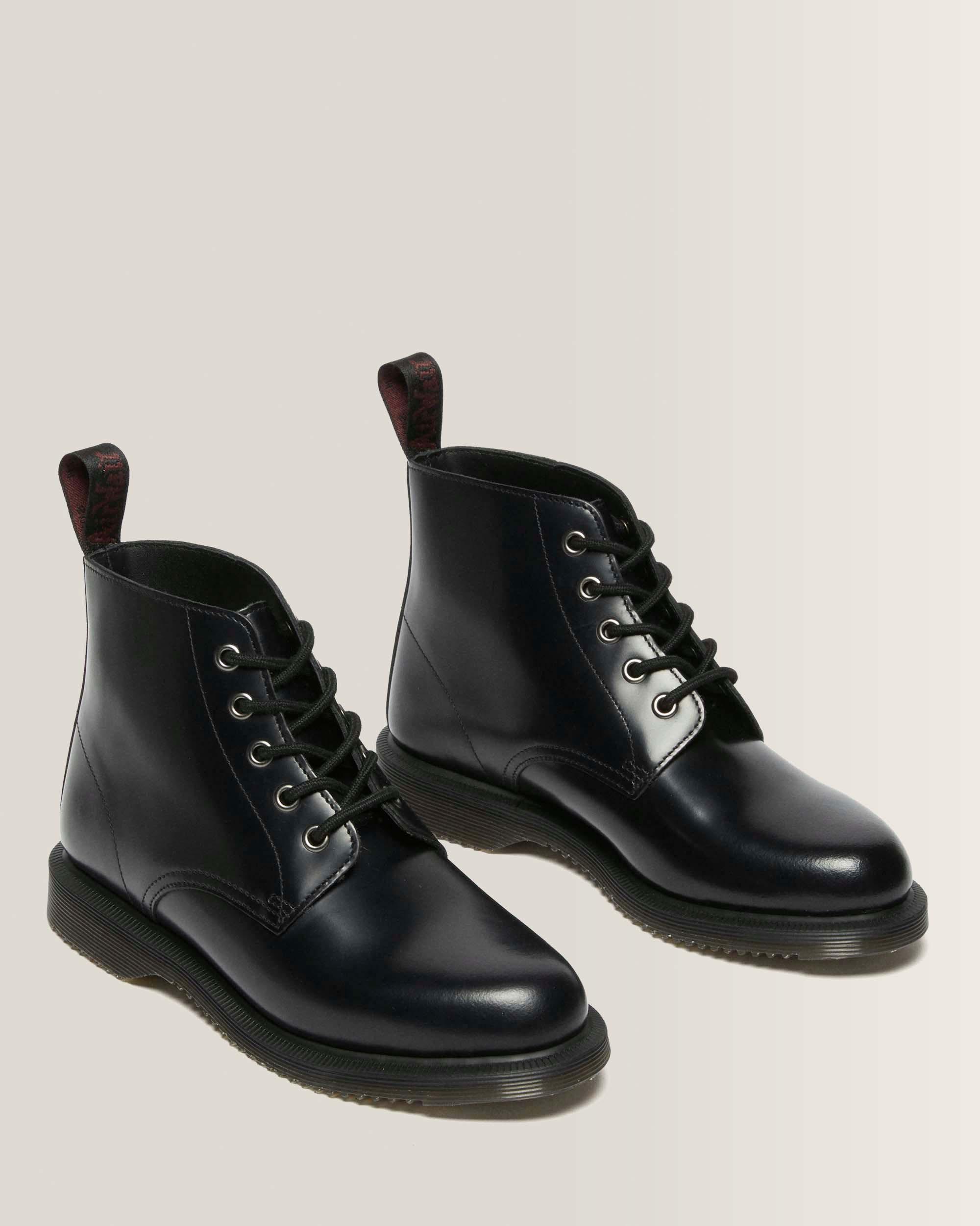 Emmeline Smooth Lace Up Boots