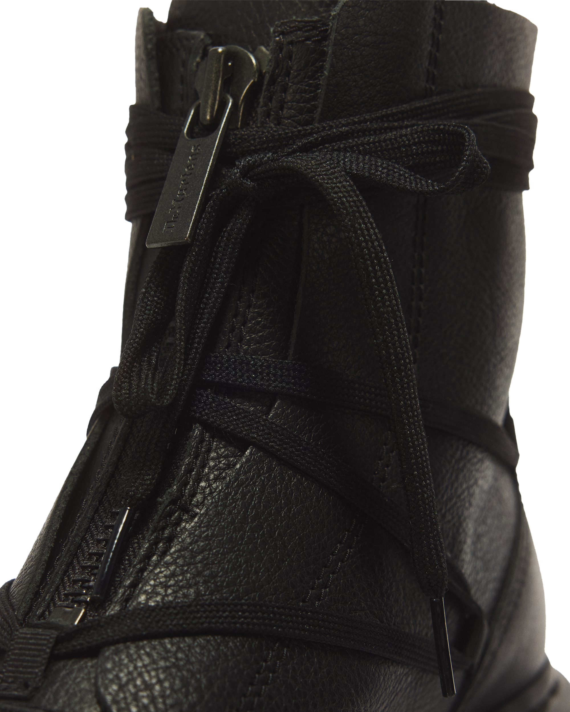 Jarrick II Mono Laced Leather Platform Boots in Black | Dr. Martens™